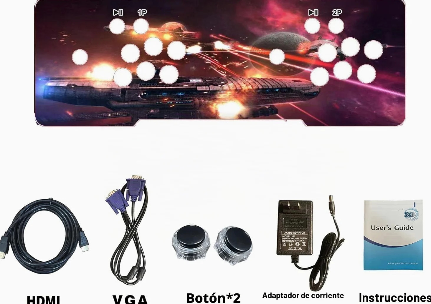 Maquina Arcade 2026.Consola de Juegos , 29900 Juegos, Juegos Retro, 2-4 Jugadores, Compatible con Juegos 3D para PC, proyector y TV