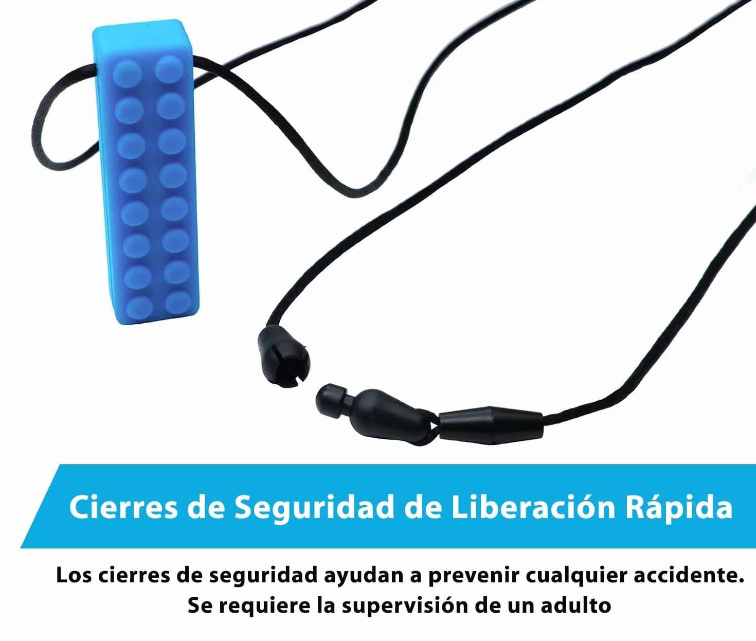Tilcare Chew Chew Colgante - Lo mejor para niños o adultos a los que les gusta morder o tienen autismo - Colgante de silicona para masticar - Colgante masticable para niños y niñas