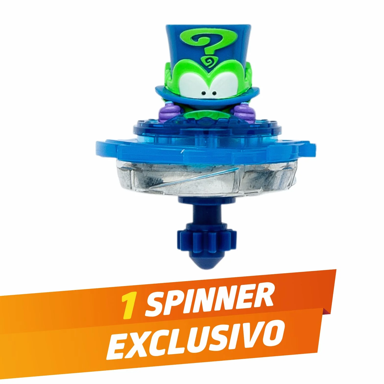 SUPERTHINGS KAZOOM Power – Kazoom Spinner – Enigma. Incluye 1 Cápsula Kazoom, 1 peonza Kazoom y 1 Tira.
