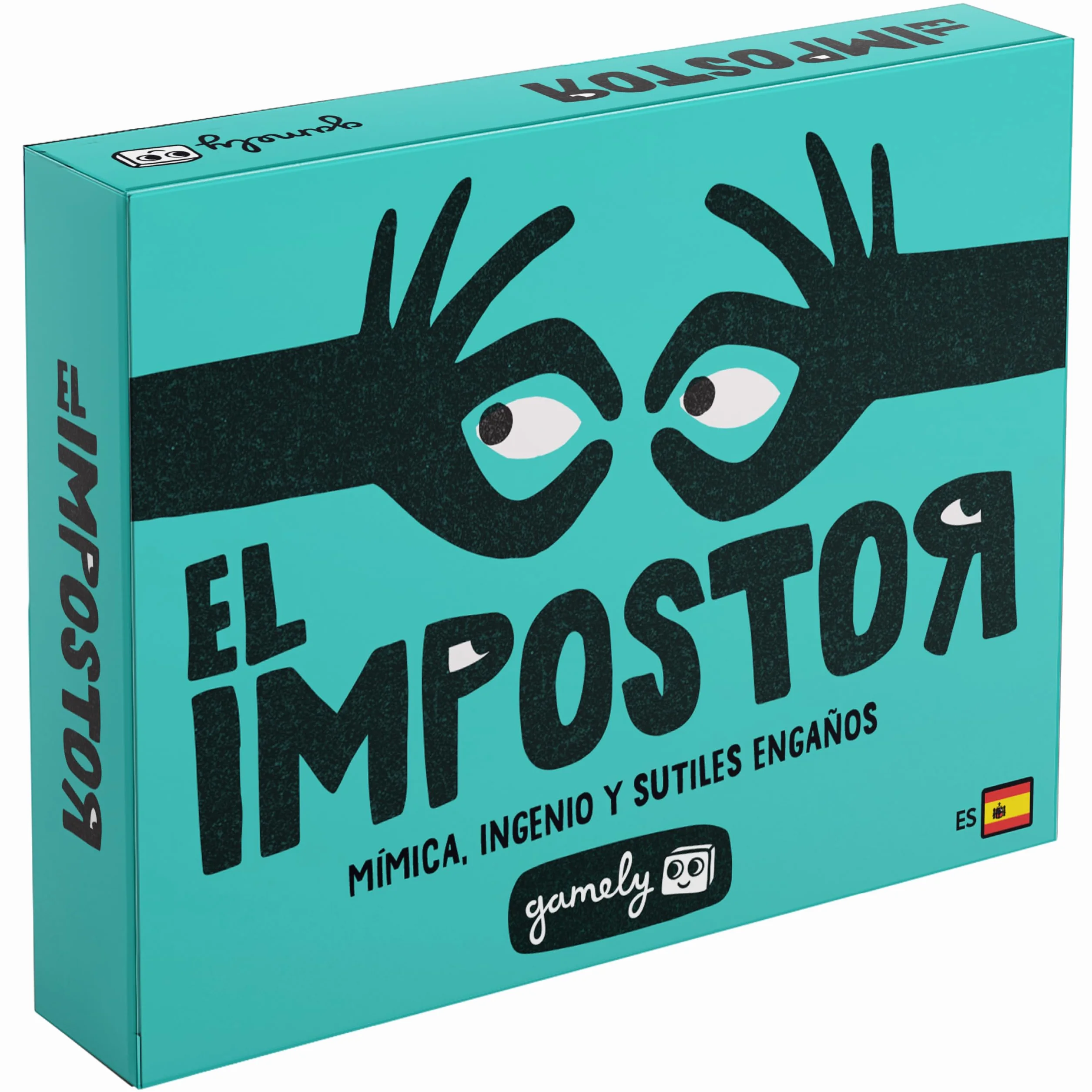 Gamely El Impostor | Divertido Juego de mímica e identidades secretas en Formato de Bolsillo – mentiras, conjeturas y Gestos discretos para Adultos, jóvenes y familias (Segunda Edición)