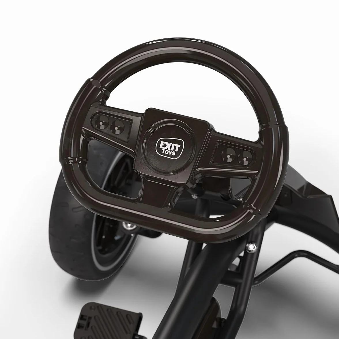 EXIT Foxy Pedal Go-Kart - Espresso Black