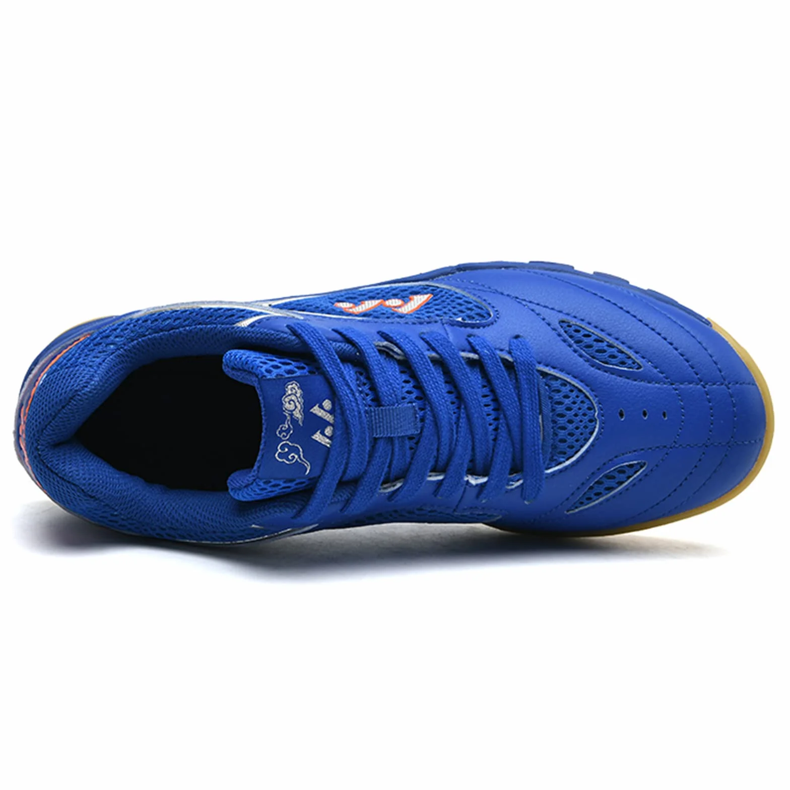 Zapatos de Tenis de Mesa para Hombres y Mujeres Ligeros Transpirables Azul 45 EU
