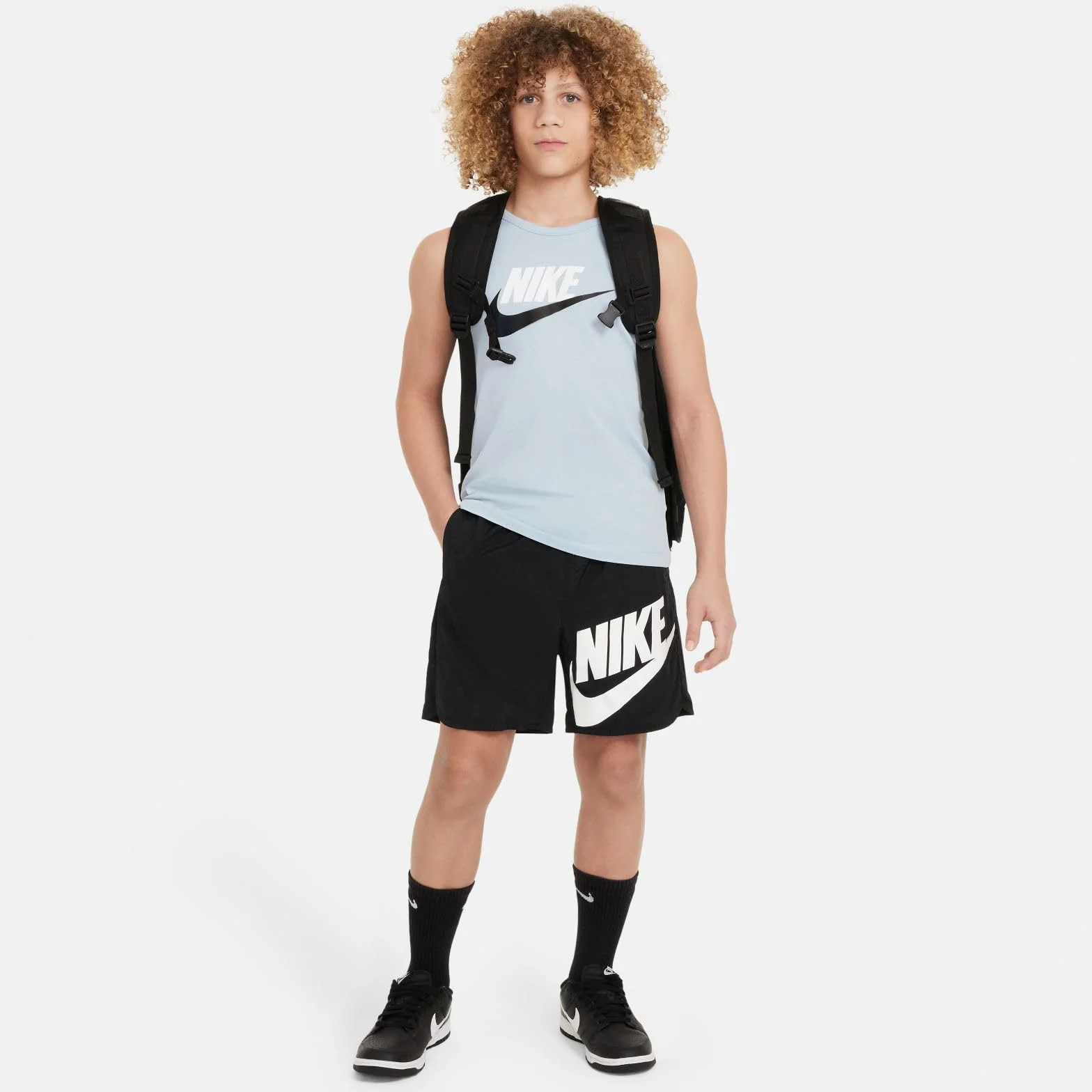 NIKE Kinder Sportswear Tank Essntl Hbr Top