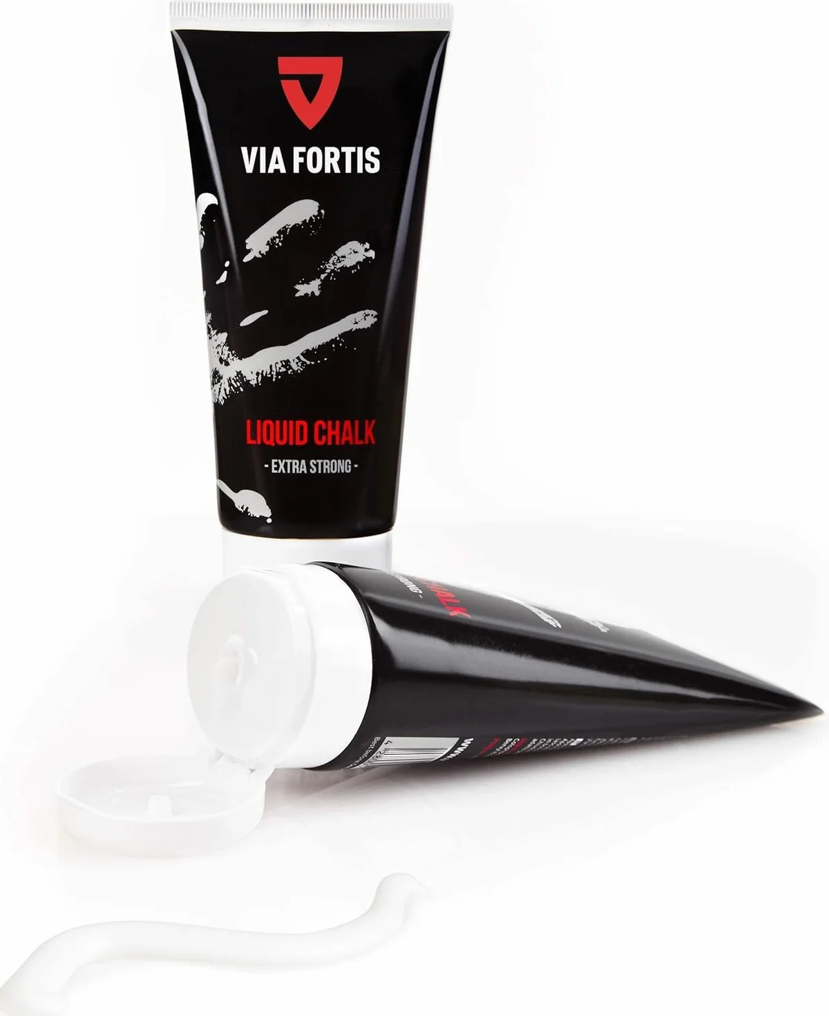 VIA FORTIS Magnesio Líquido 200 ml Tiza Líquida para Gimnasio Escalada Calisthenics Yoga Agarre