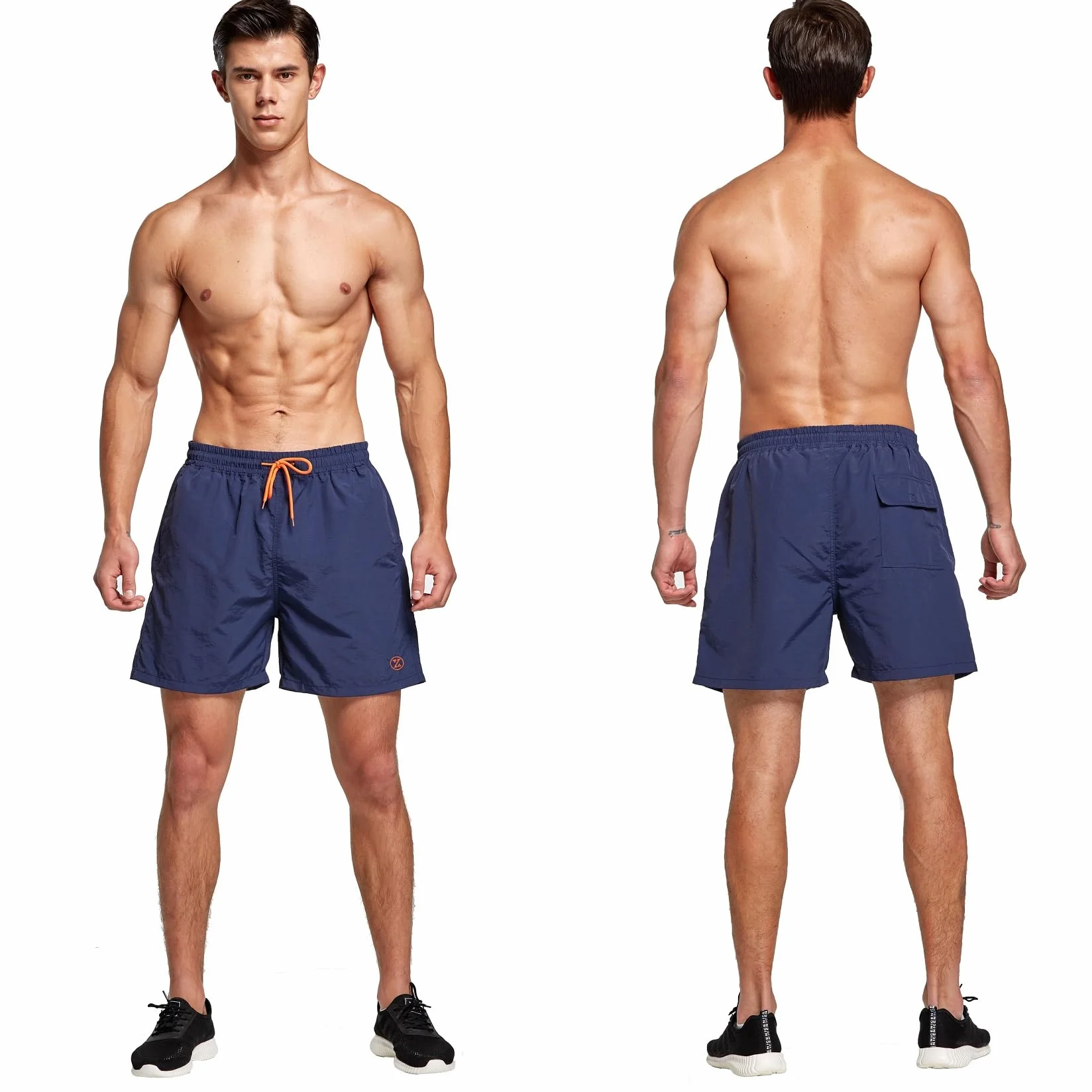 ZOXOZ Bañadores Hombre Bolsillo Impermeable Secado Rápido Forro Malla