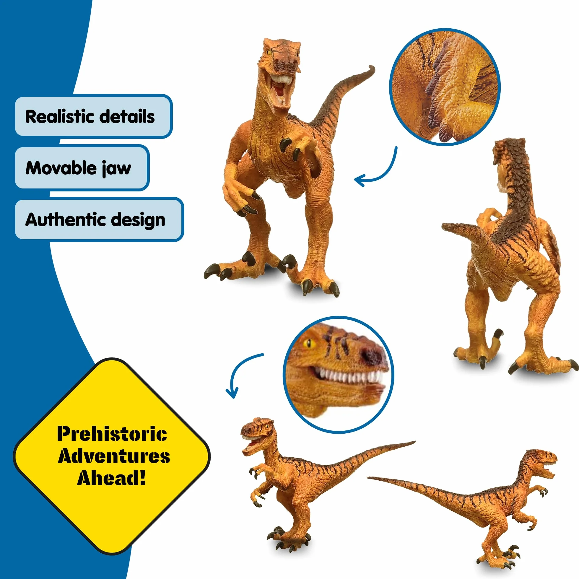 Schleich Velociraptor 15045 Dinosaurio Juguete 6 x 18 x 10 cm