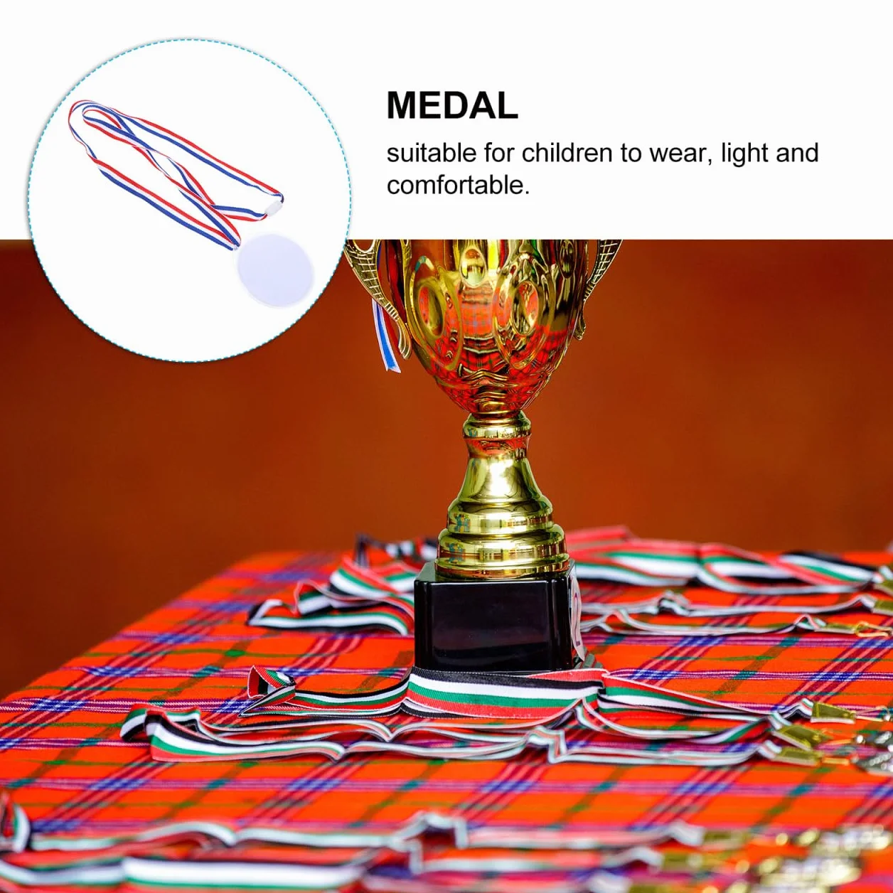KOMBIUDA Medallas Personalizadas 10 Unidades Premios Decorativas Recompensa Competitiva Creativas