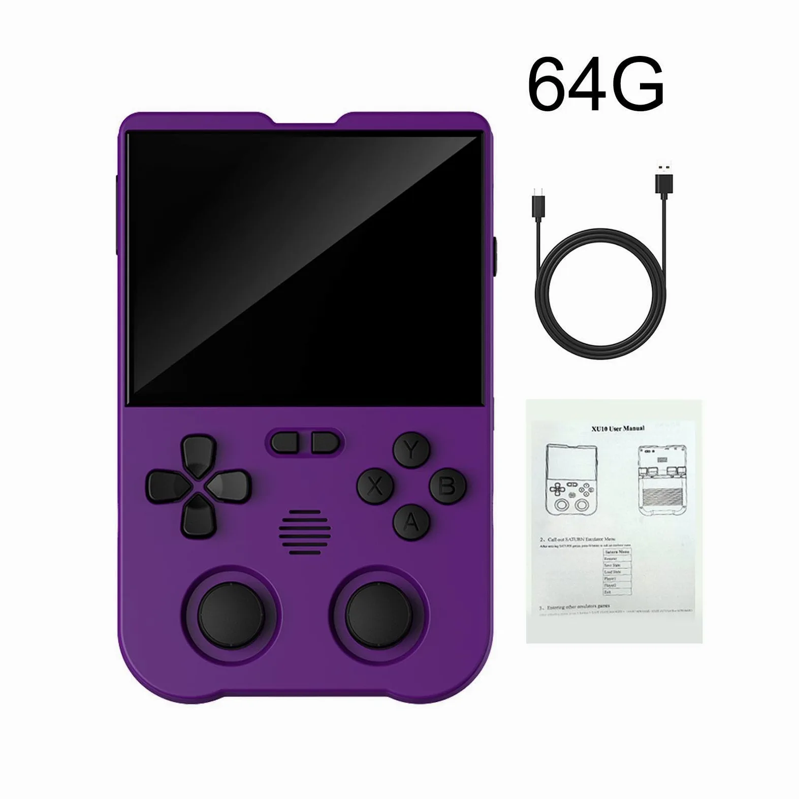 Handheld Retro | Consola de Juegos Retro con batería de 3000 mAh: Consola | de Videojuegos, Pantalla táctil de 3.5 Pulgadas, Consolas de Juegos, admite múltiples emuladores
