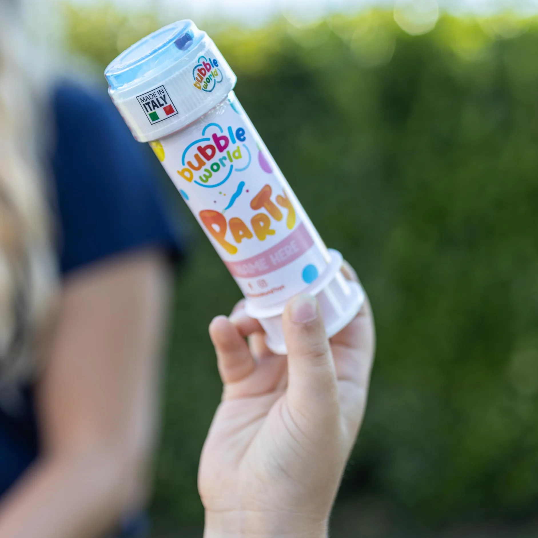 Bubble World Party Pack - 12 tubos 60 ml burbujas de jabón, a partir de 3 años