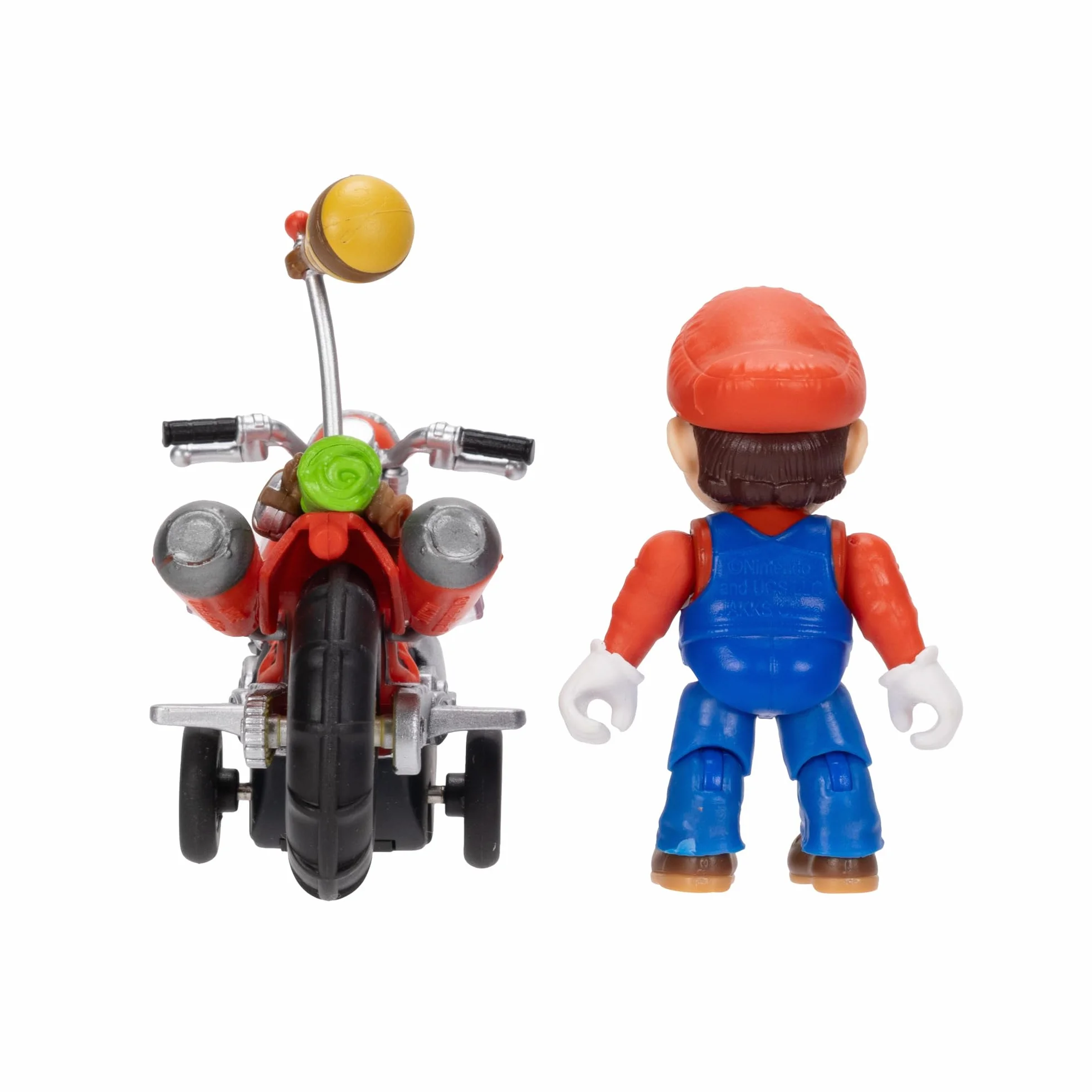 La película Super Mario Galaxy – Figura de 6 cm con Motocicleta de Retroceso – Mario
