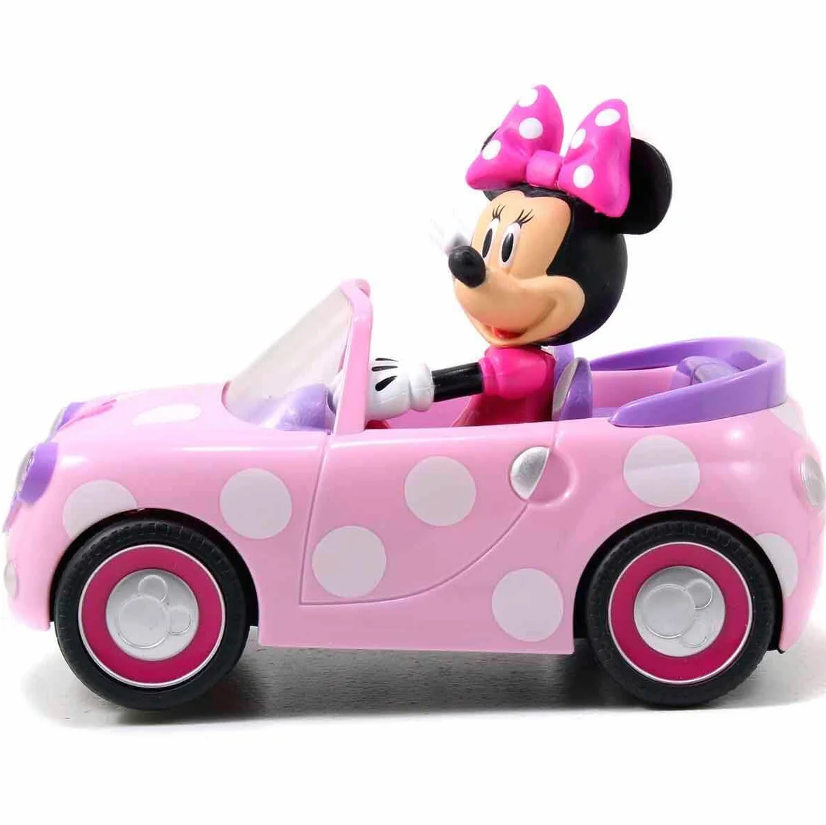 Jada Vehículo Radiocontrol Minnie Roadster Rosa 19 cm