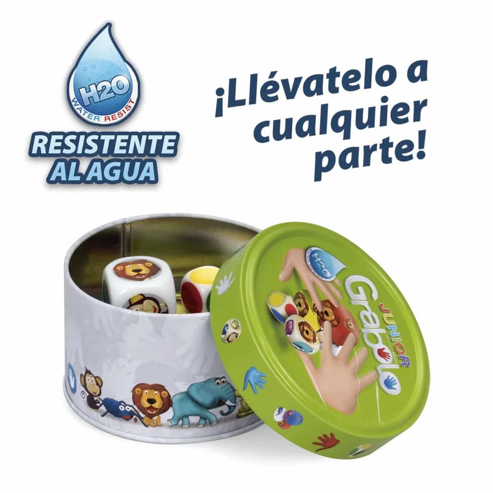 Grabolo Jr Juego De Mesa 4 Años Educativo Niños 3 A 5 Jugadores Regalo 10 Min