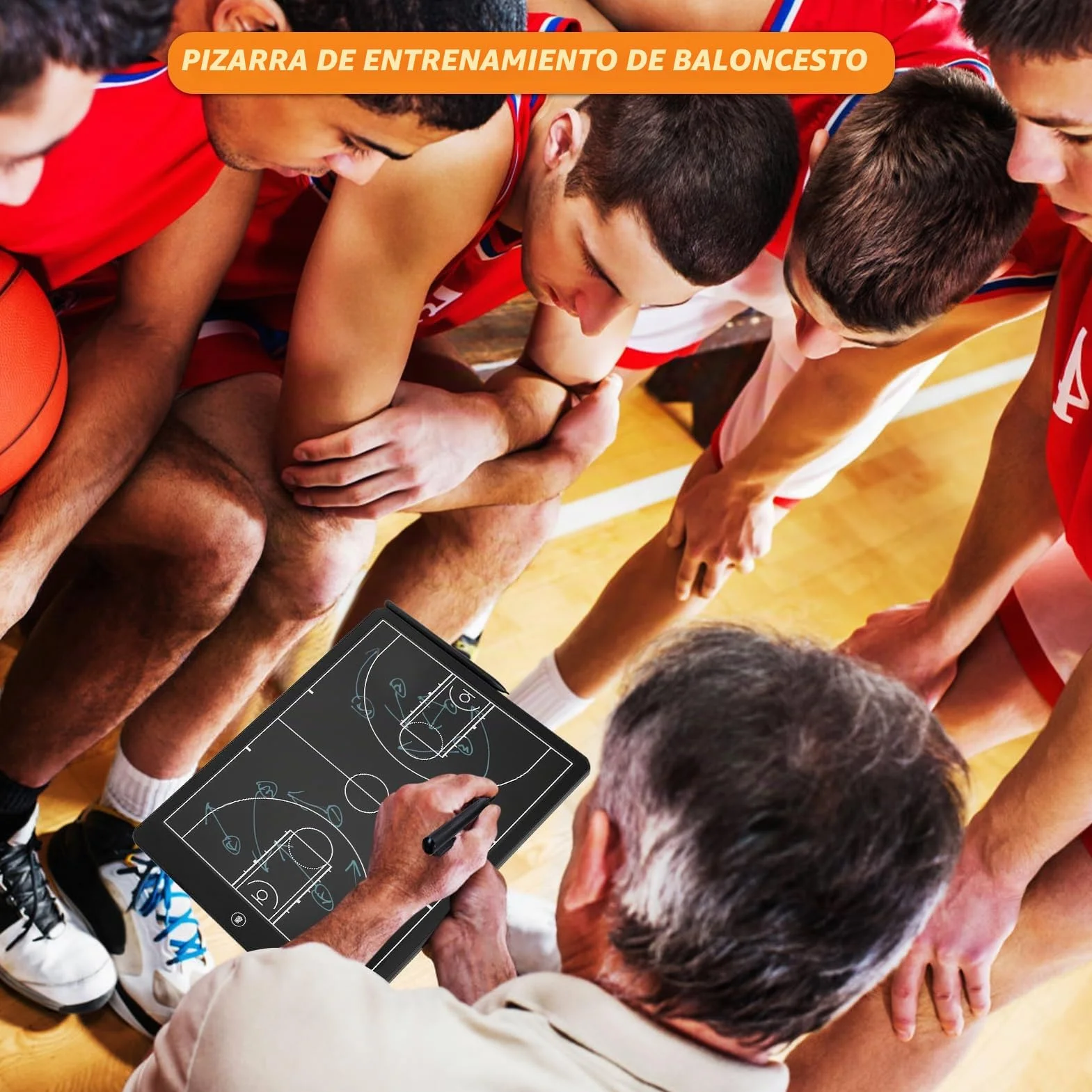 Pizarra Táctica Electrónica LCD para Baloncesto, Fútbol y Béisbol