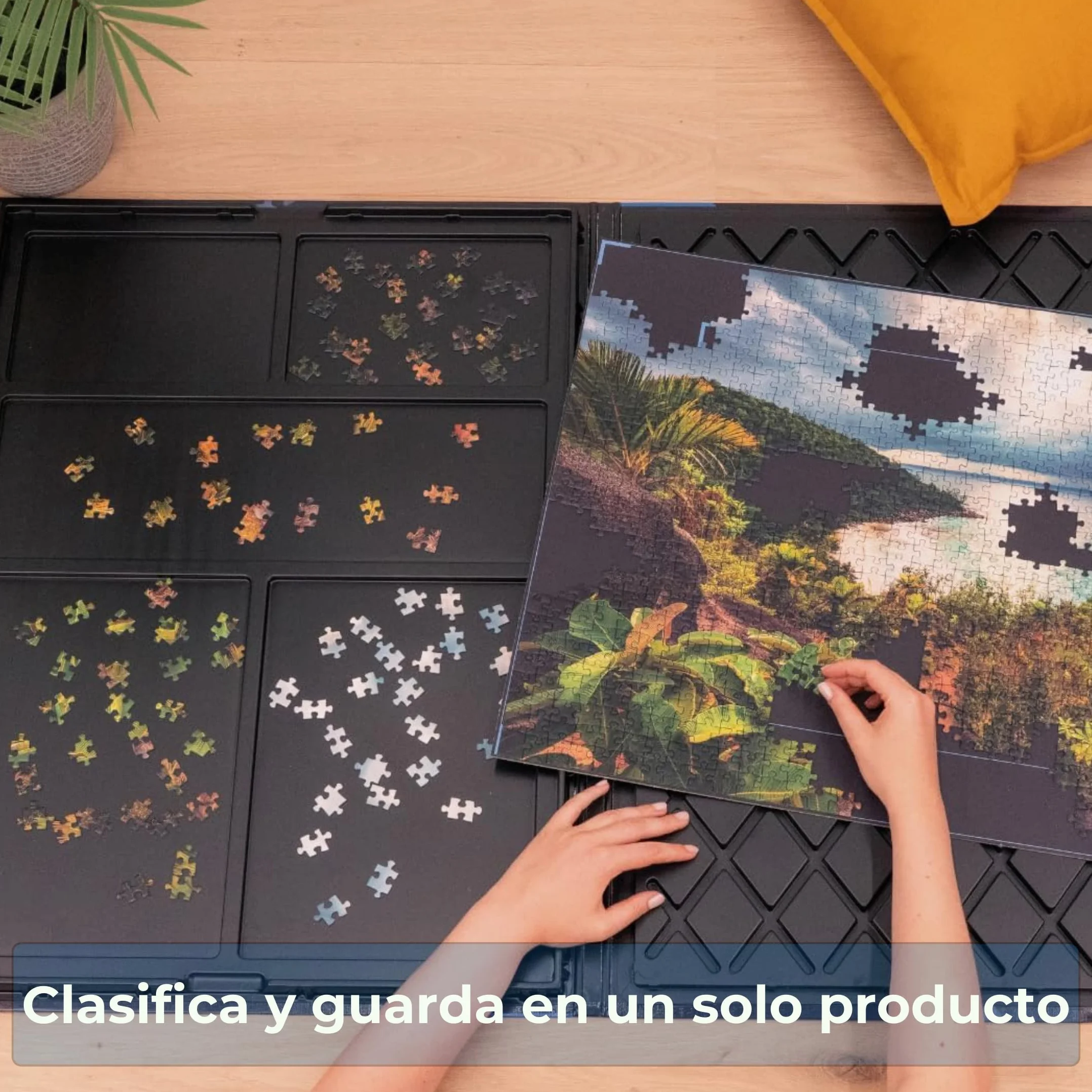 Ravensburger - Carpeta Puzzle Transportable | Tapete Puzzle | Guarda Puzzles | Tapete para Puzzles | Idea Regalo