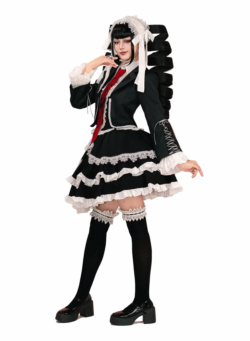 OSIAS Mujer Juego Anime Celestia Ludenberg Disfraz Cosplay Mejorado