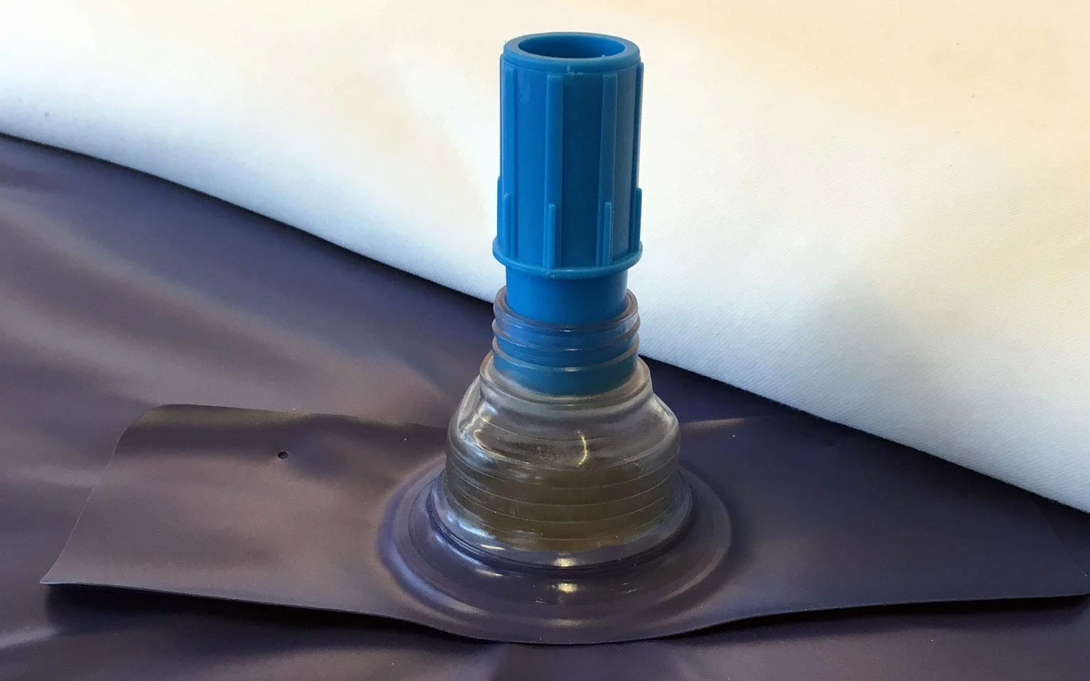 Válvula de purga de aire para cama de agua