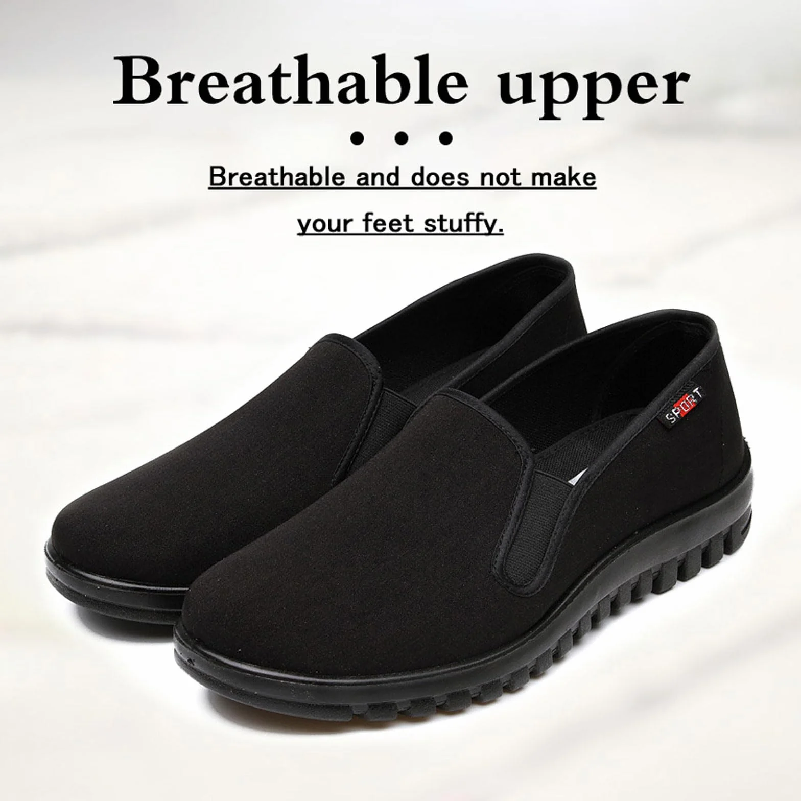 Zapatillas Kung Fu Lona Artes Marciales Tai Chi Wing Chun Negro