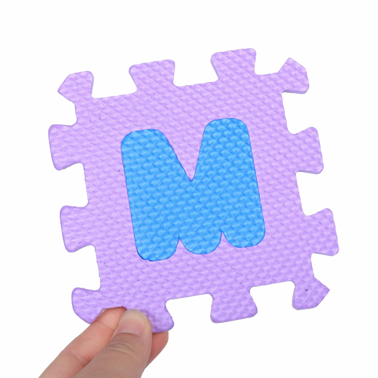 Alfombra de Juego de Espuma EVA Suave para Bebés y Niños, Alfombra de Aprendizaje de Números y Letras, Duradera y Segura, para Niños, Color Aleatorio
