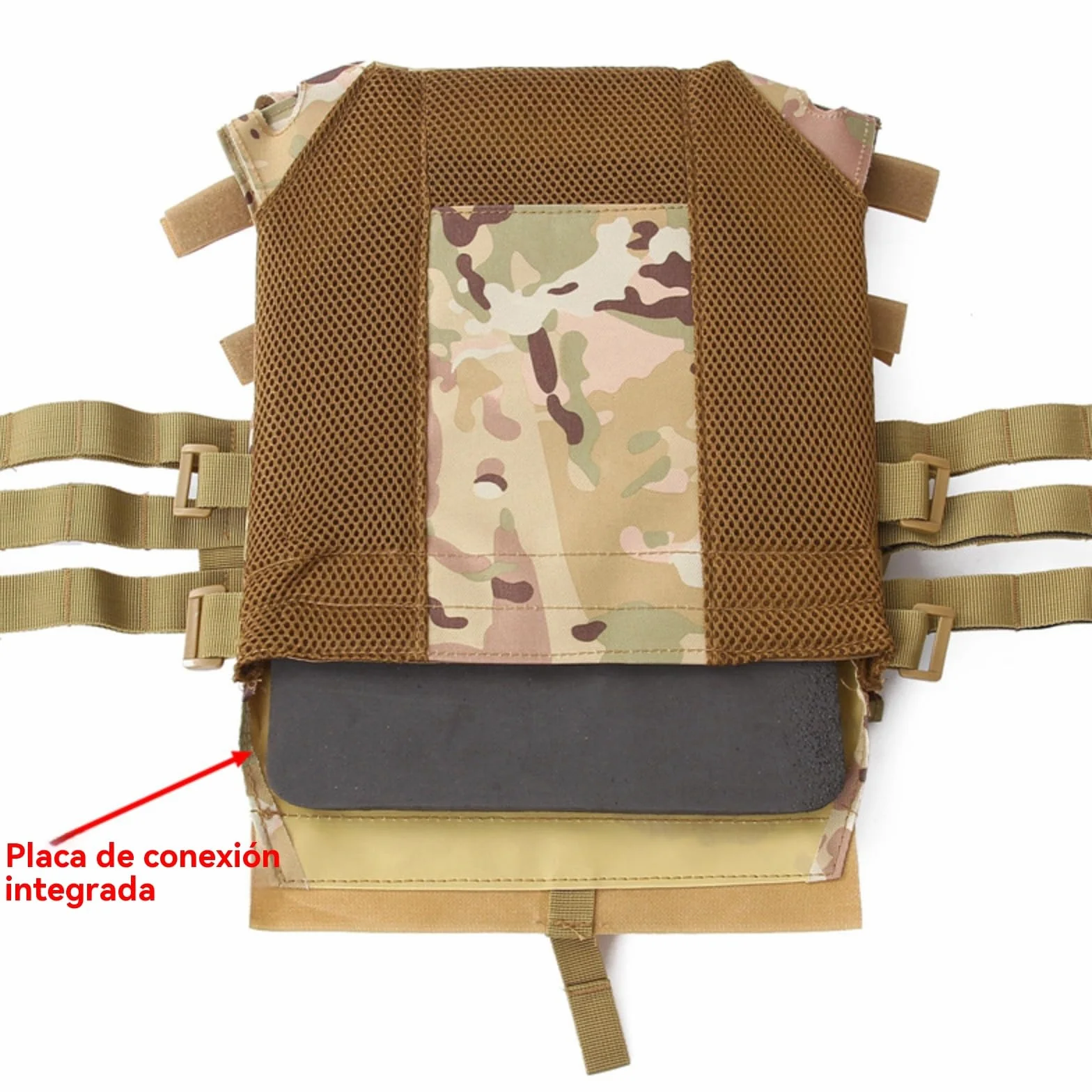 Chaleco táctico portador de pecho ligero airsoft caza paintball al aire libre