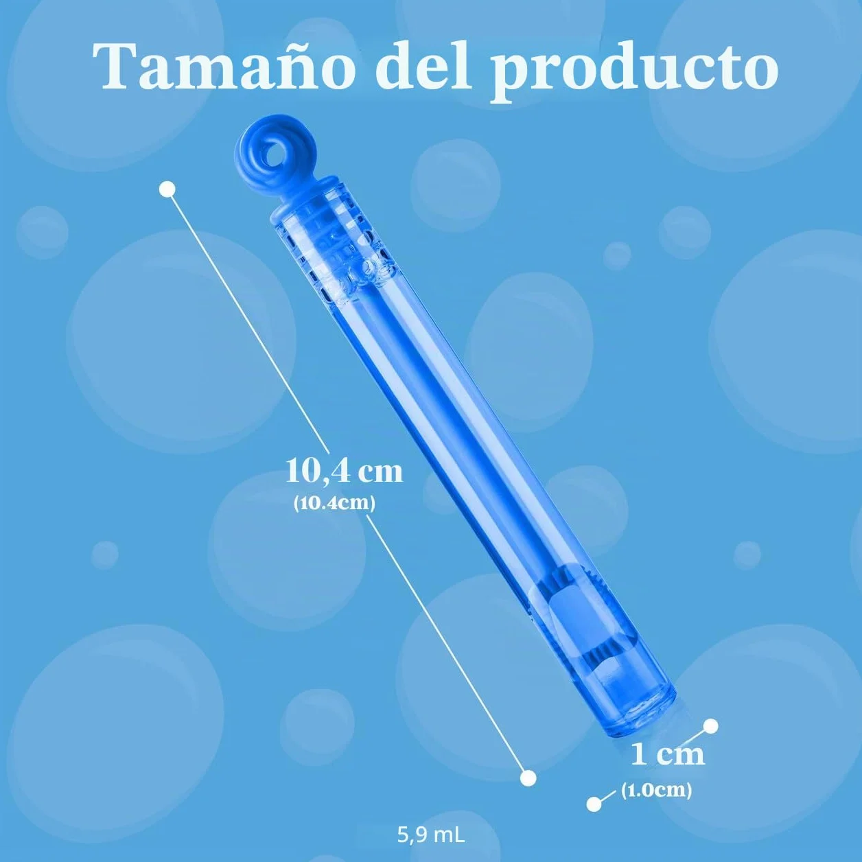 JOYIN 32pcs de Mini Varitas de Burbujas, 8 Colores de Círculos, Rellenadores de Bolsas, Premios para Niños y Niñas