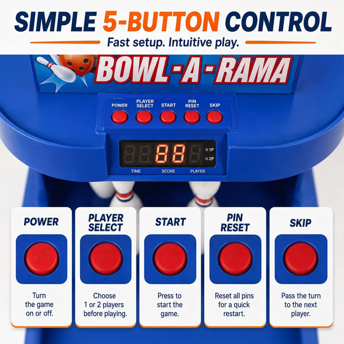 Juego de Bolos portátil for el hogar, Juego de Bolos Interior