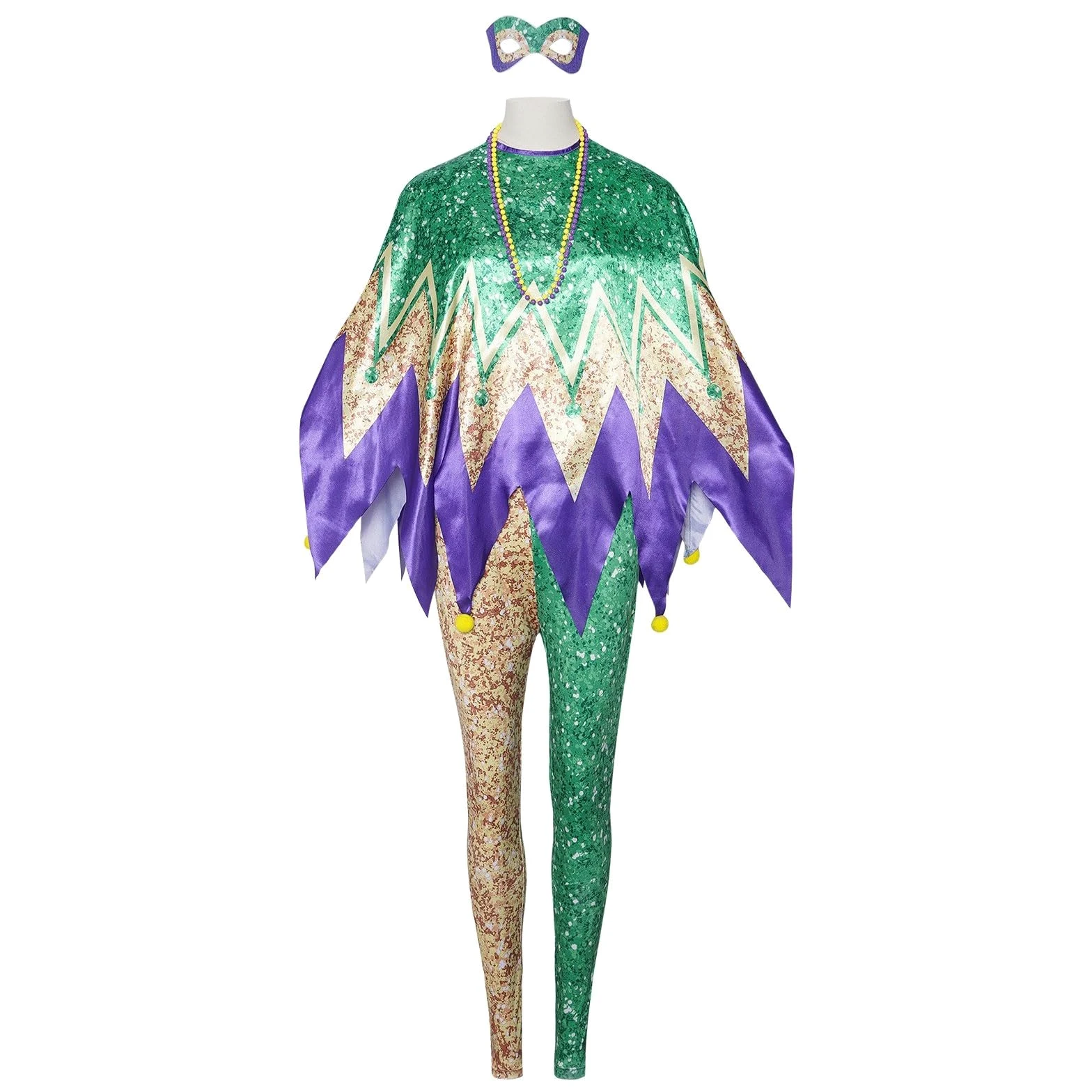 Generisch Exquisito disfraz de carnaval, traje de fiesta brasileño, vestido de escenario elegante estilo corral