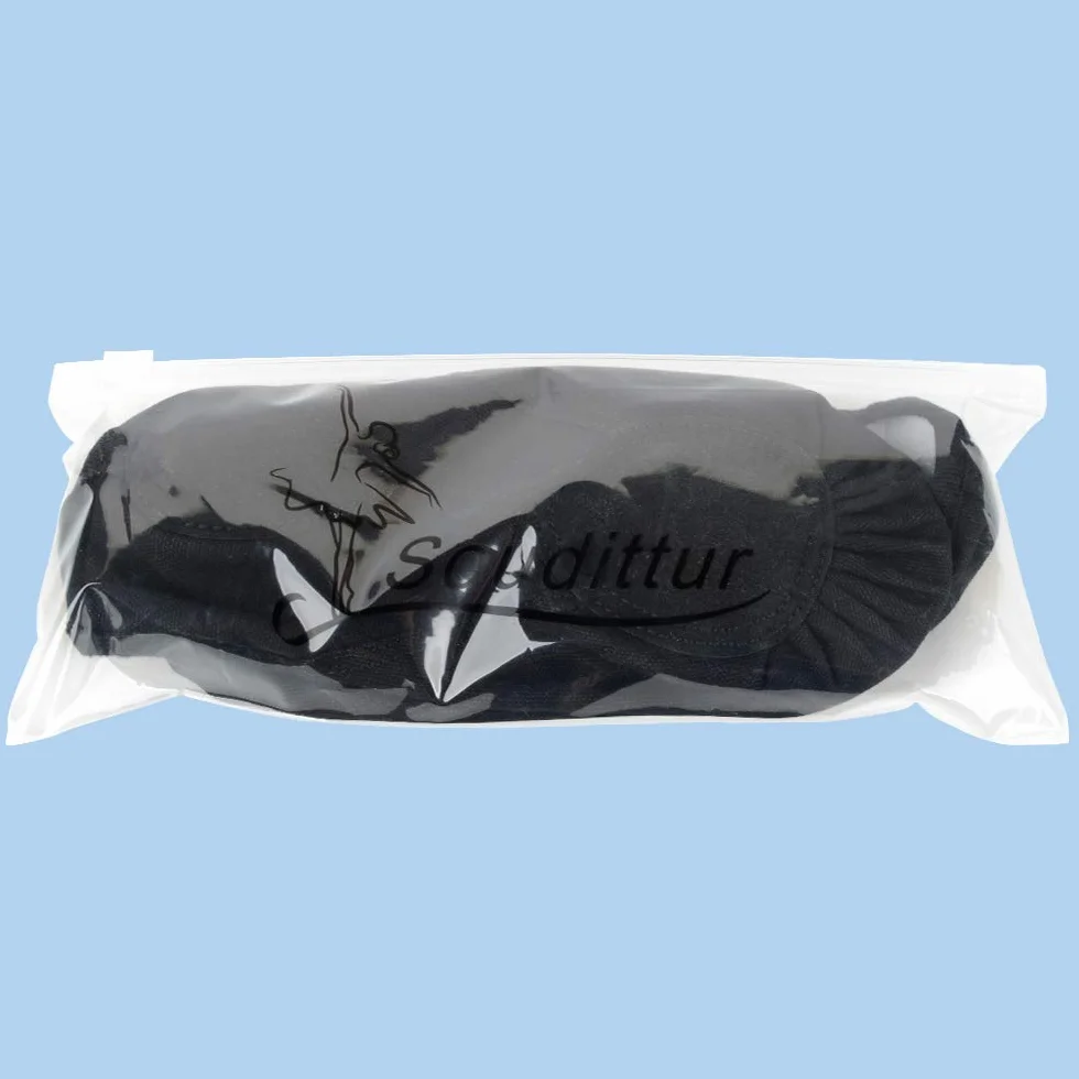 Soudittur Zapatillas Media Punta de Ballet Calzado Danza Niña Mujer Suela Partida Cuero Tallas 23-44