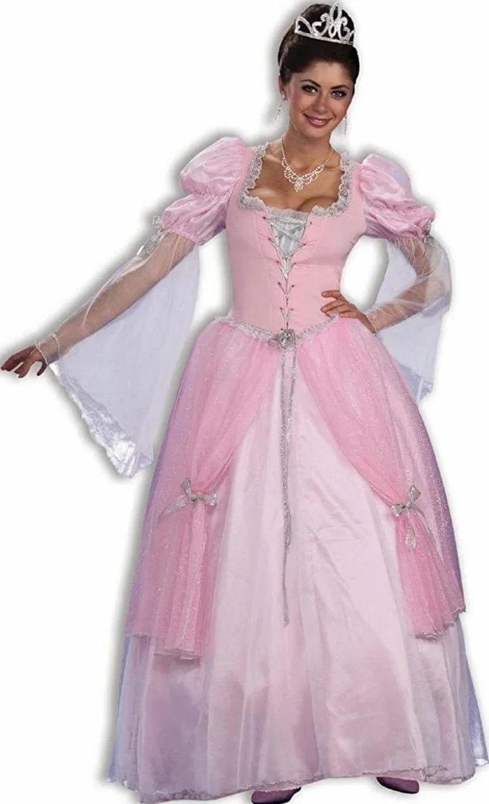 Forum Novelties Fairy Tale Princess Pink Dress Costume Adult