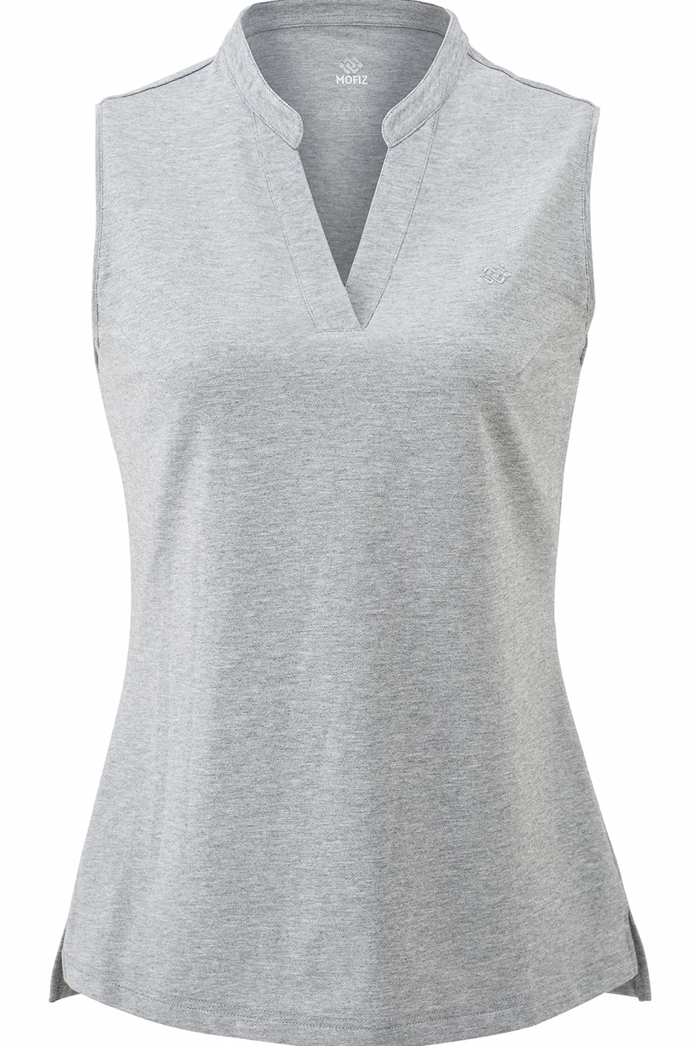 Polo Mujer Sin Mangas Algodón Transpirable Golf Tops