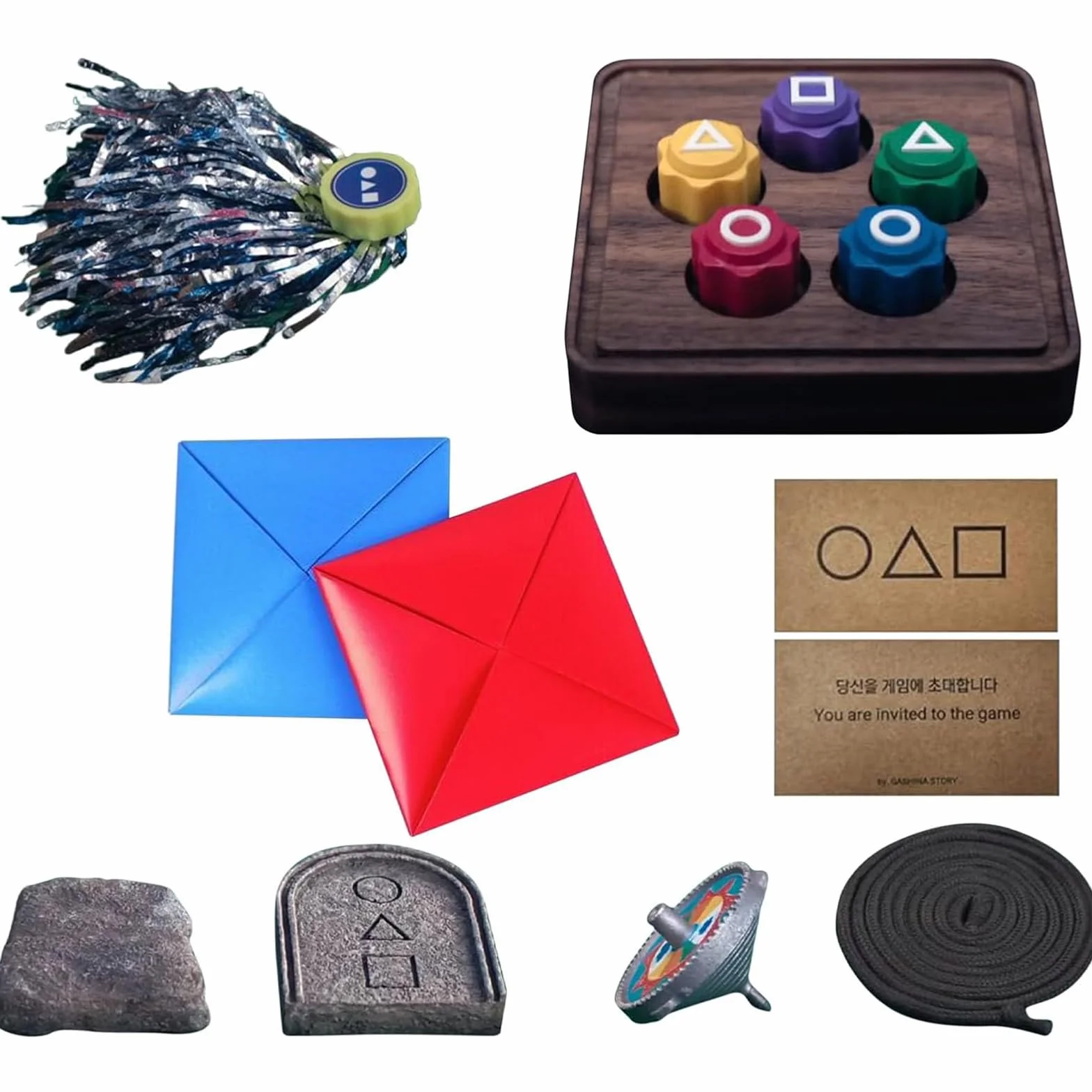Gonggi Juego Tradicional Coreano de Piedras Jack Gonggi (E-8 Unidades)