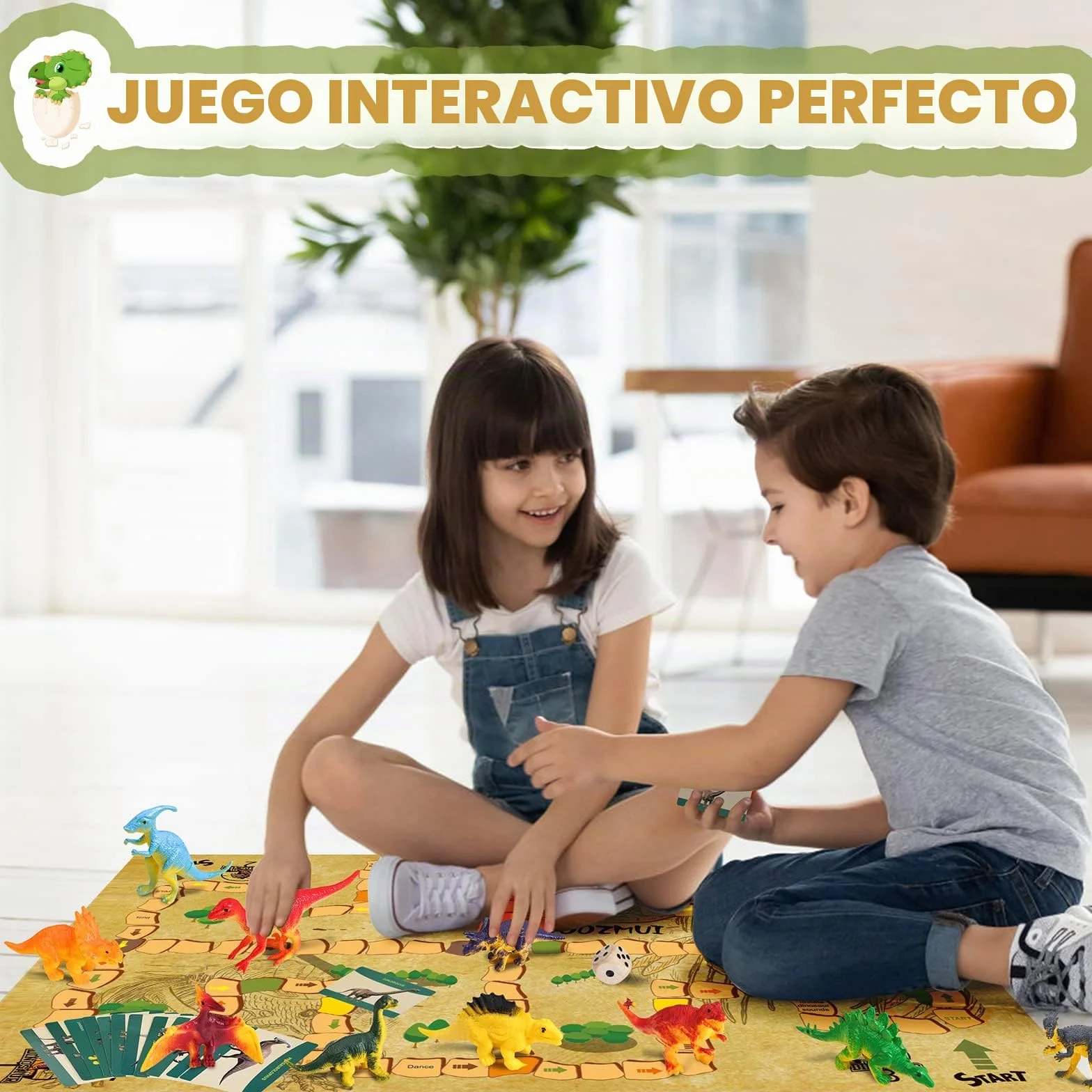 Joozmui Dinosaurios Juguetes Niños 4-10 años Regalo Montessori Kit de Exploración