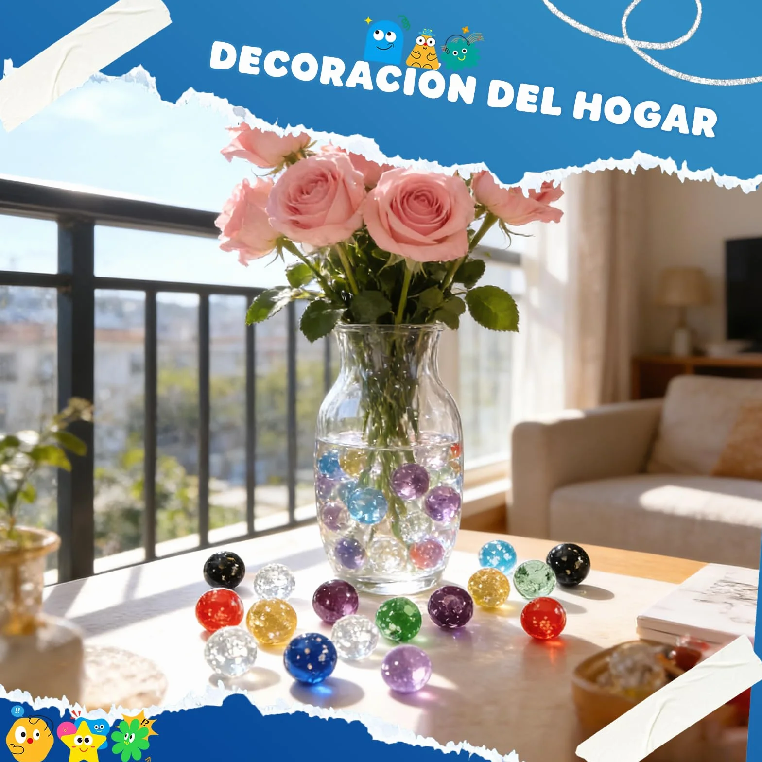 30 Piezas Canicas de Cristal Pequeñas, Mármoles de Cristal Que Brillan Oscuridad, Juego de Canicas para Niños, Mármoles de Vidrio Colorido para Bricolaje y Decoración del Hogar