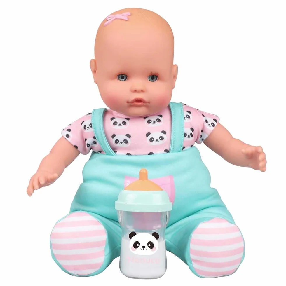 NENUCO - Biberón Mágico, Muñeco bebé blandito, el líquido del biberón desaparece Cuando el bebé se lo Haya Terminado. para niños y niñas a Partir de 10 Meses, (Famosa NFN86000)