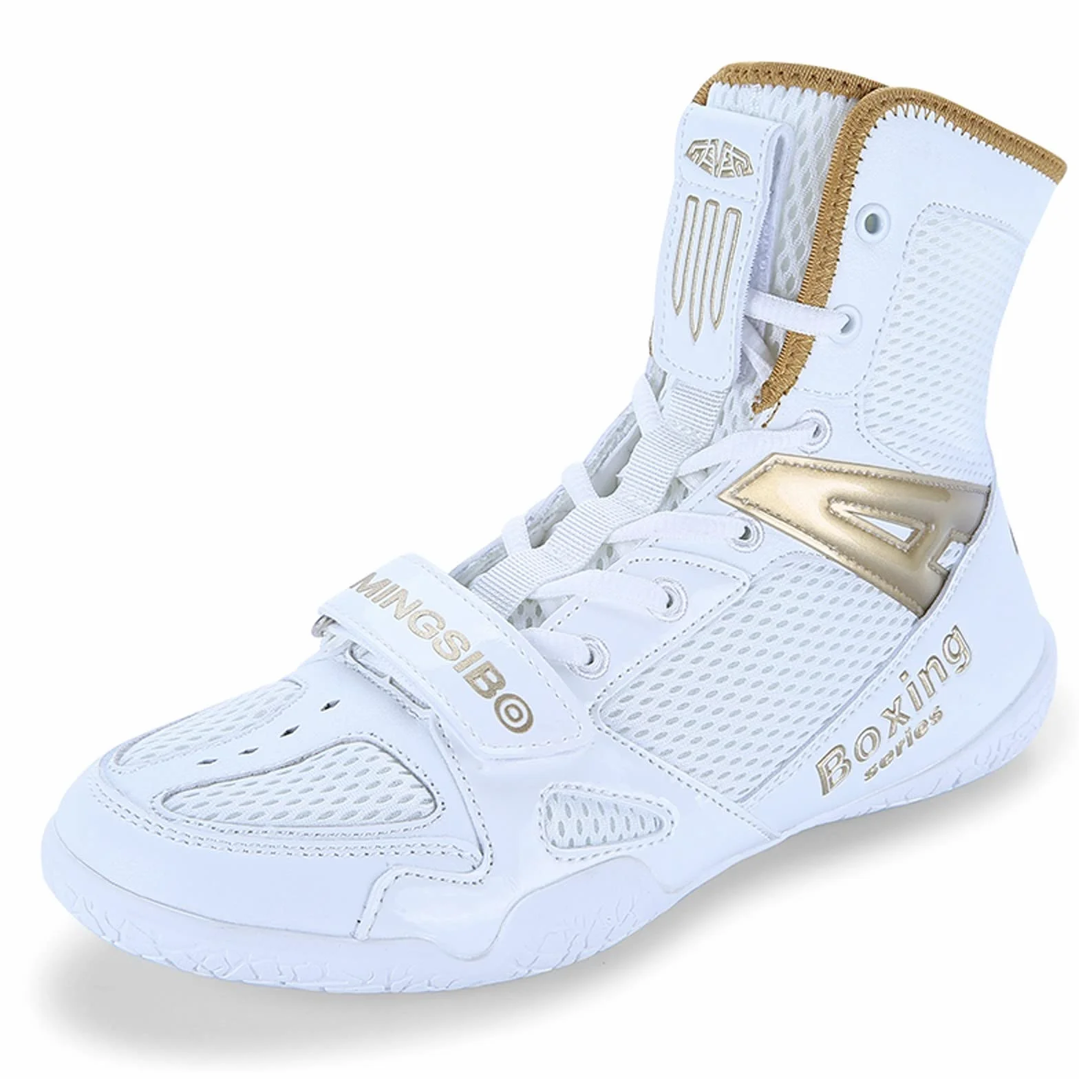 BoxenSchuhe Herren Deep Squat Wrestling Combat Boxers Trainer Transpirable Botas Reductores