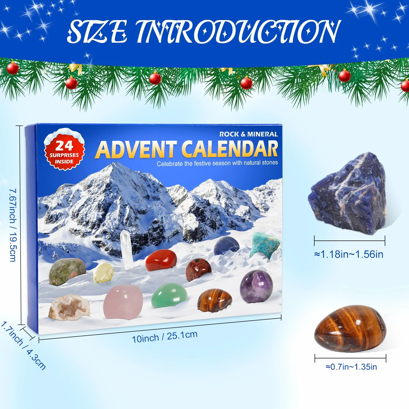 Calendario Adviento 2026 Minerales para Niños Niña