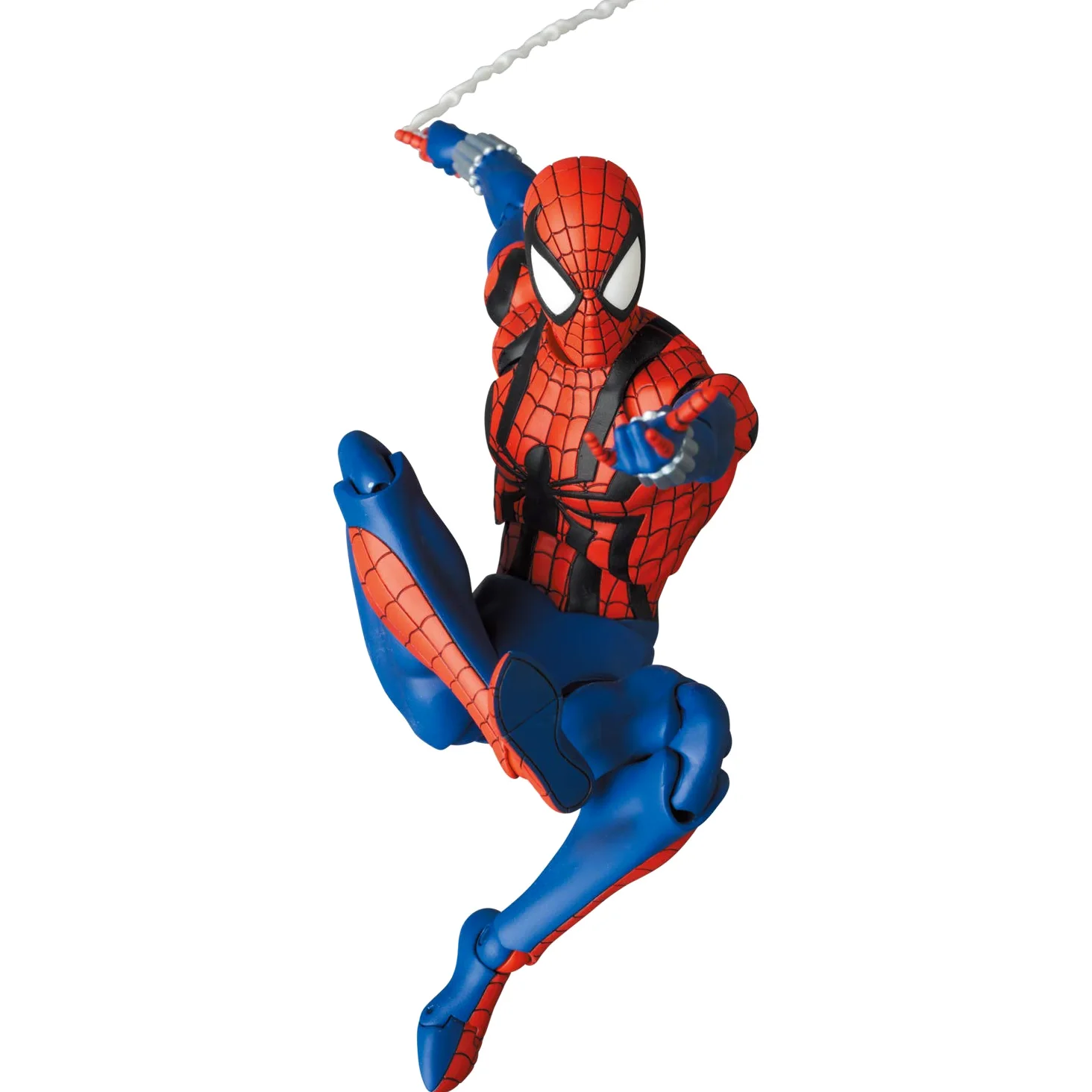 Medicom Toy Mafex No.143 Spider-Man (BEN REILLY) Figura de acción pintada de Spider-Man Ben Riley Comic, altura total aprox. 6,1 pulgadas (155 mm)