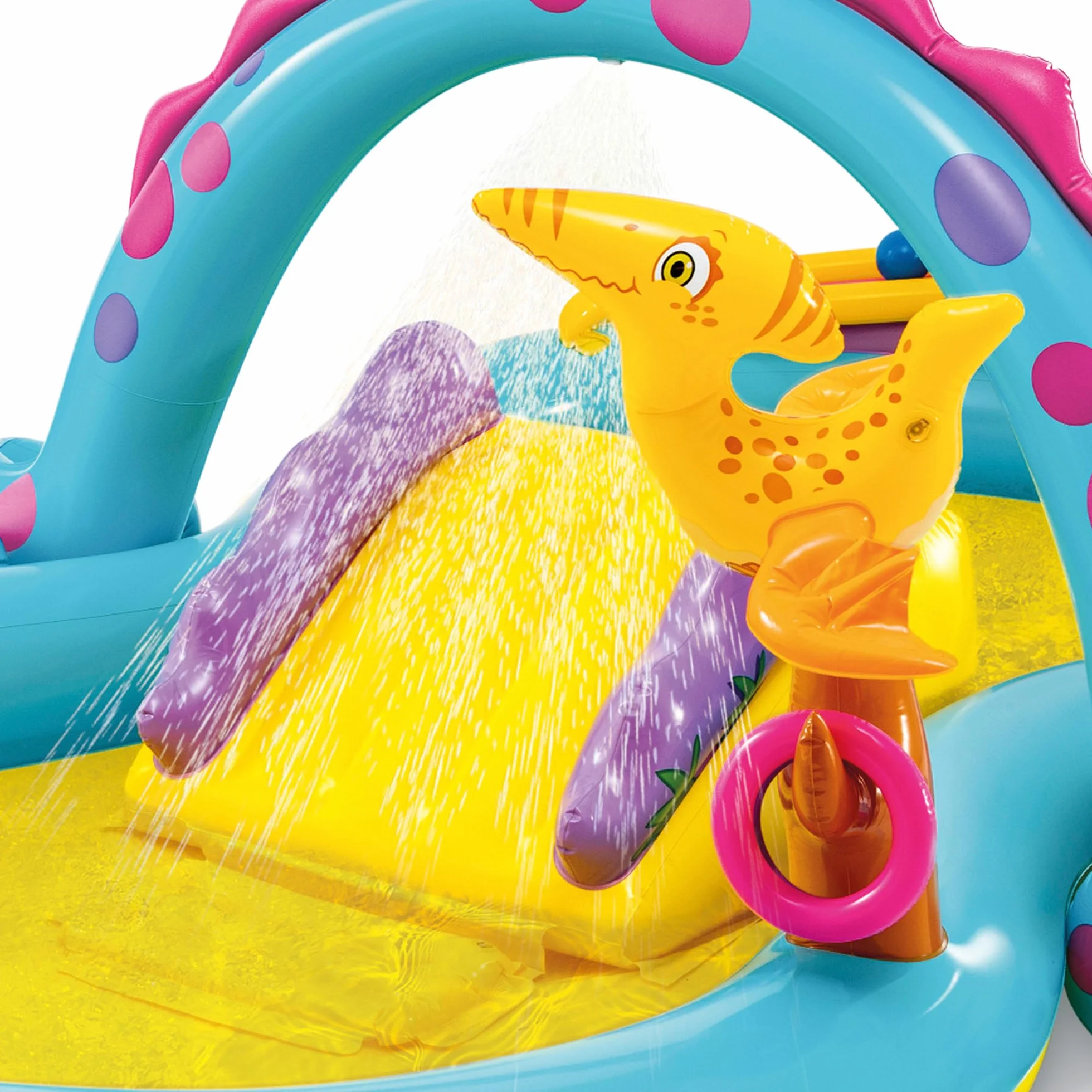 Intex Centro Juegos Hinchable Dinos, 333 x 229 x 112 cm, 280 l, 57135