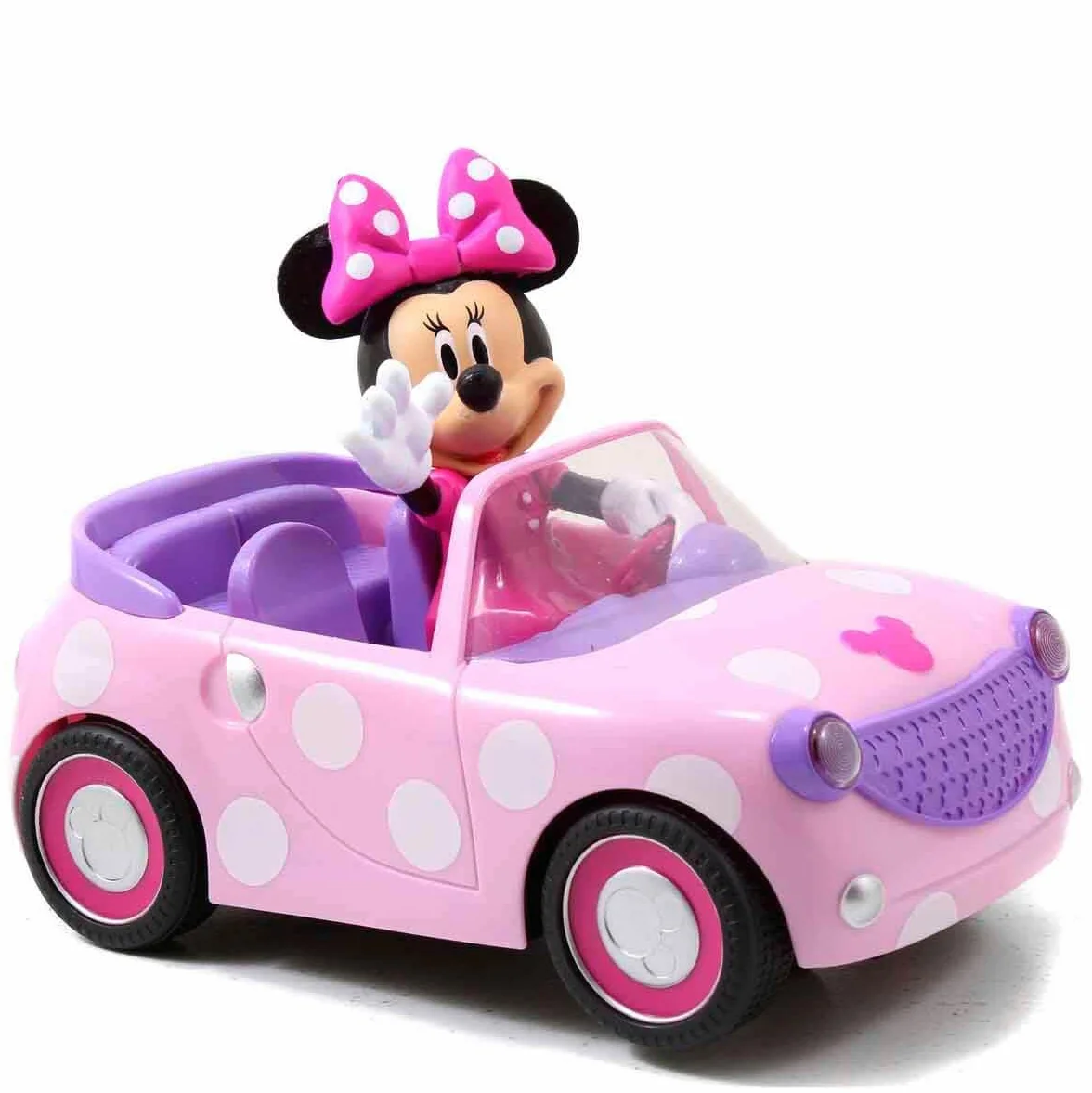 Jada Vehículo Radiocontrol Minnie Roadster Rosa 19 cm