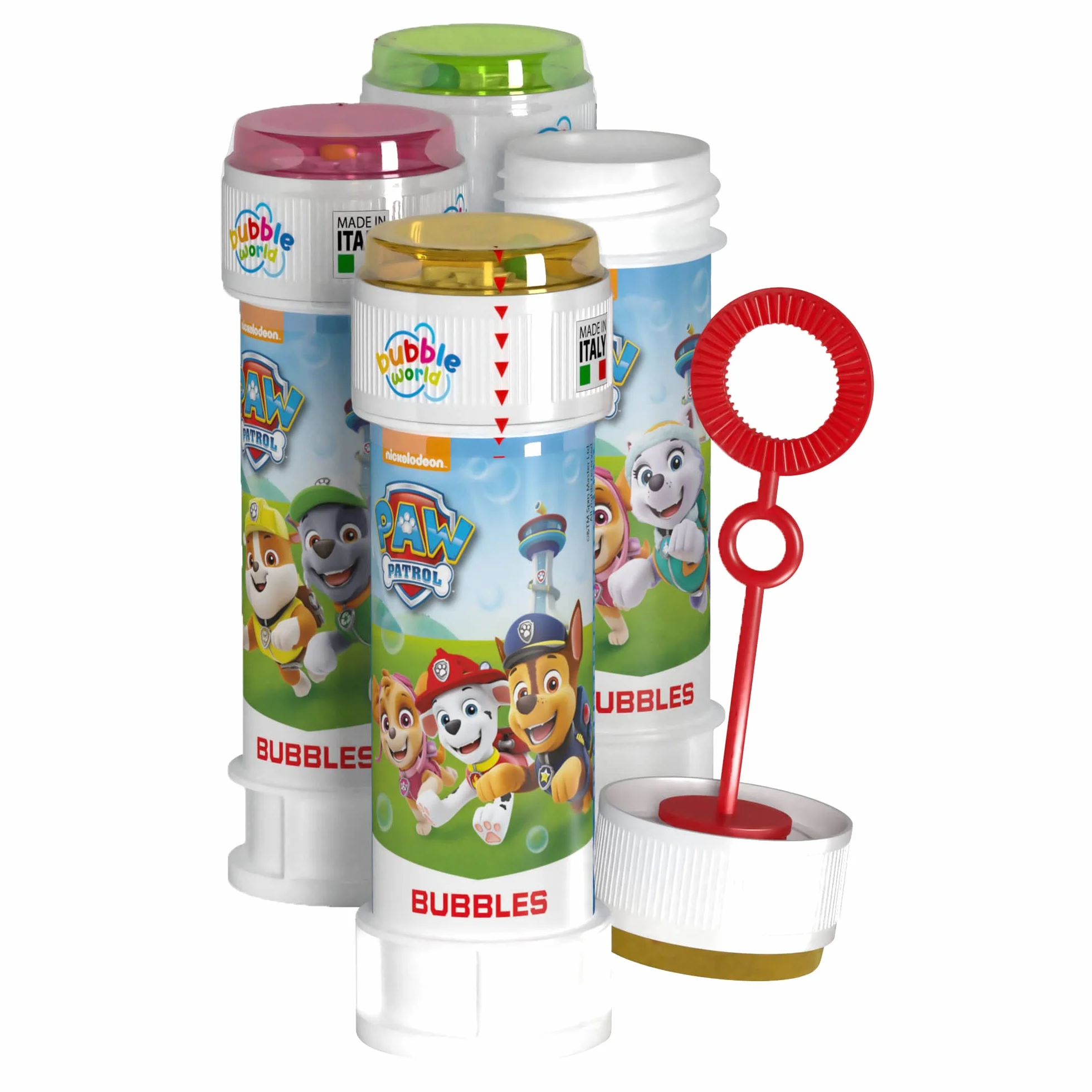 DULCOP - Burbujas Paw Patrol/Patrulla Canina - Burbujas de Jabón - 60 Ml - 047709 - Blanco - Plástico - Licencia Oficial - Juguete Infantil - Juego al Aire Libre - A Partir de 3 años
