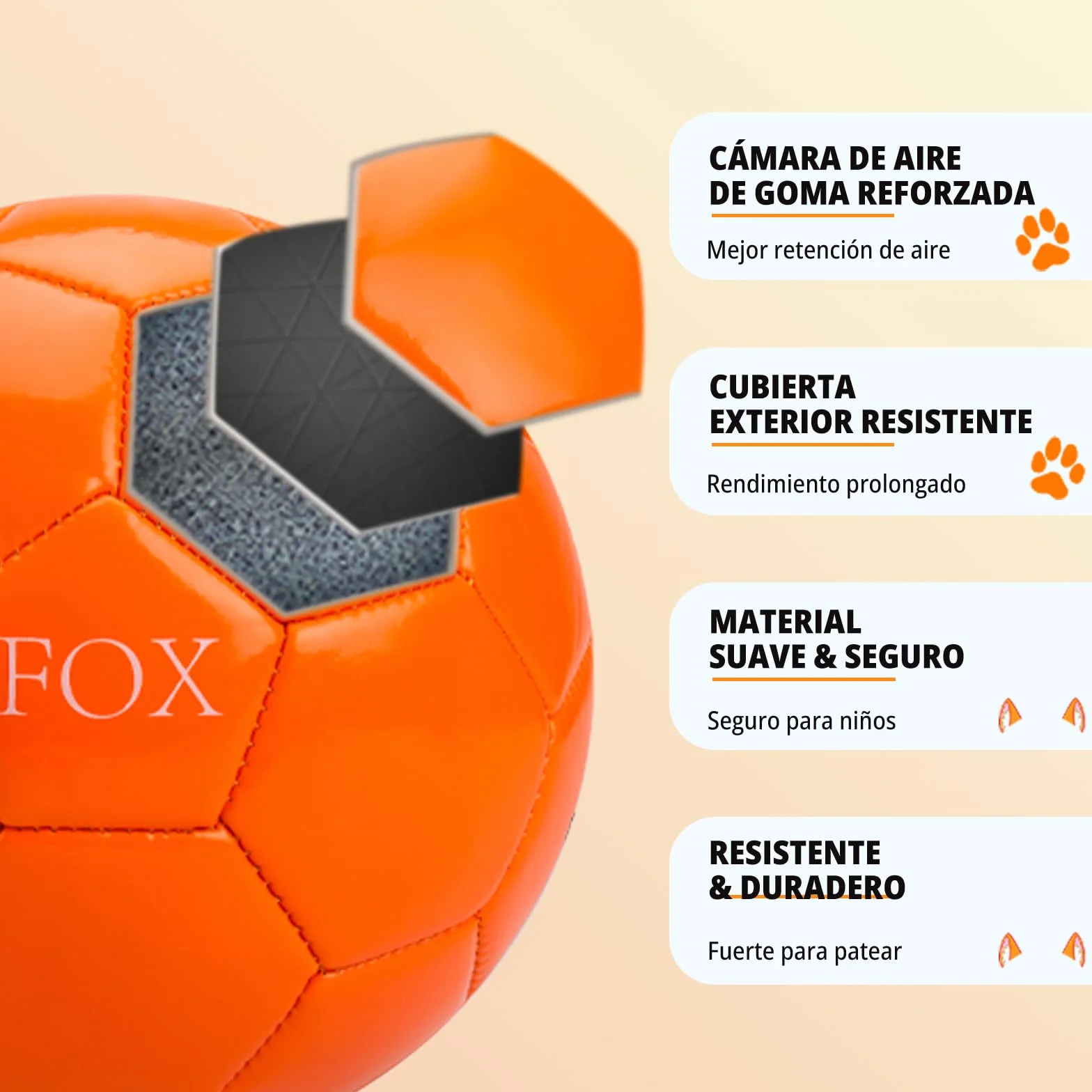 INPODAK Balon Futbol niños,Talla 2 Balon Futbol para niños de 1 a 6 años,Balón con Bomba Manual,Balones pequeños para Juegos en Interior,Exterior y jardín,Regalos Futbol niño