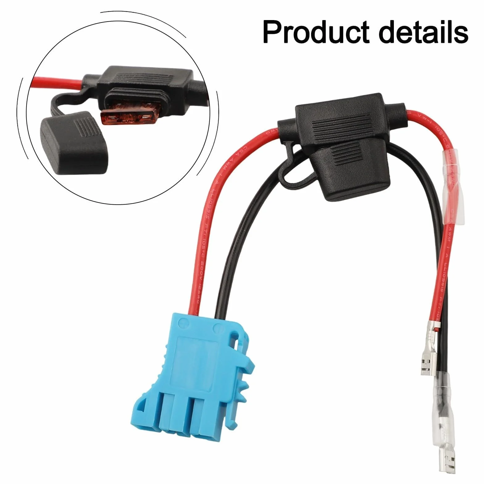 Conector de arnés de cableado esencial diseñado específicamente para maximizar el rendimiento de los juguetes de batería For Peg Perego