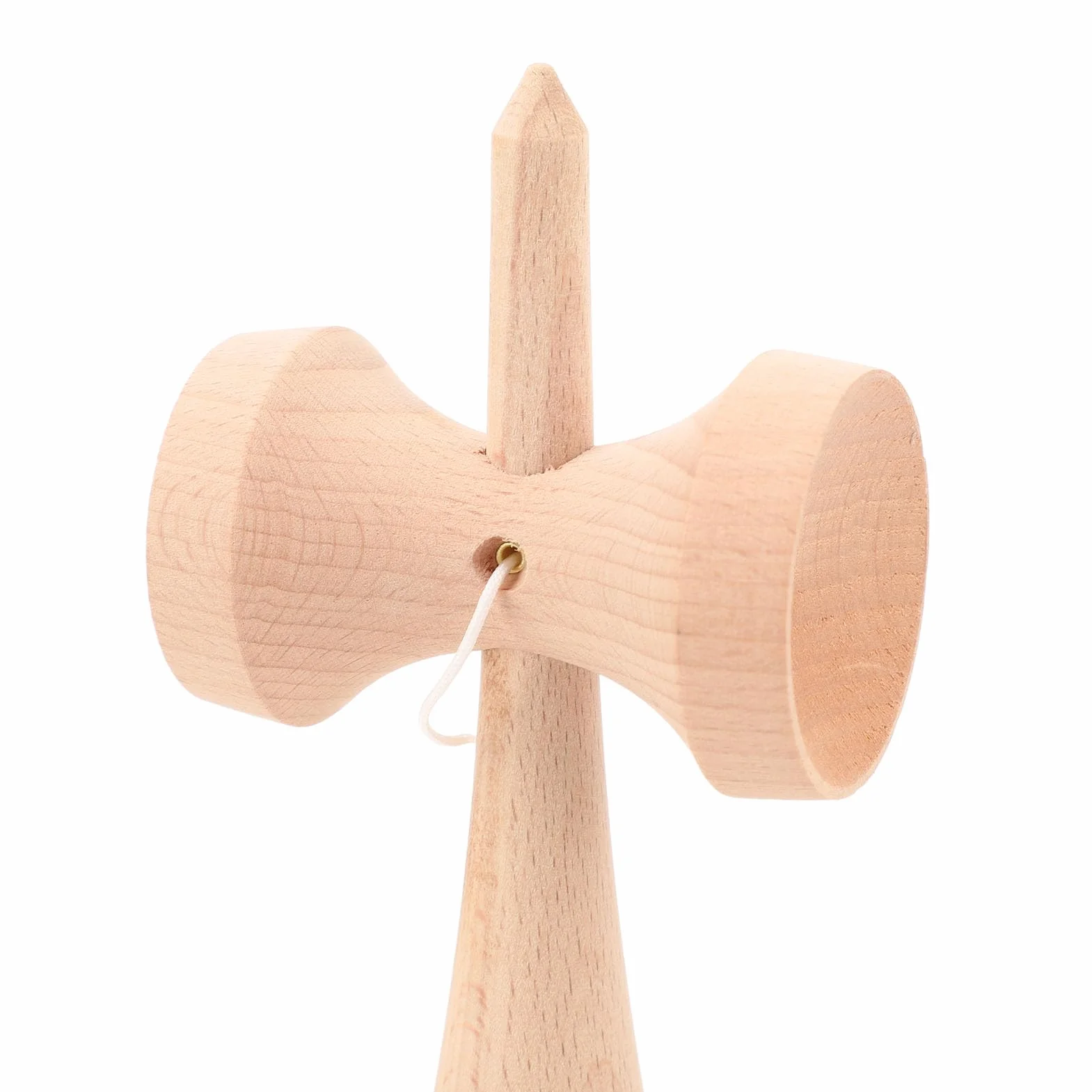 Eujgoov Kendama de Beech Madera, con Cuerda para Juegos Grupales Fiestas de Cumpleaños (Morado)