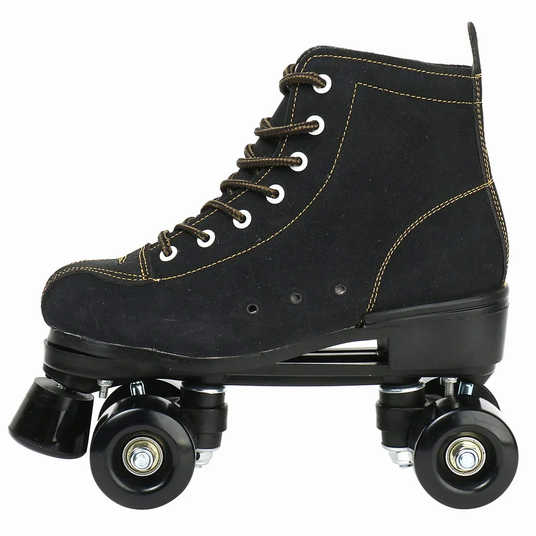 Patines de doble fila ajustables cuatro ruedas exteriores talla 4.5-10.5