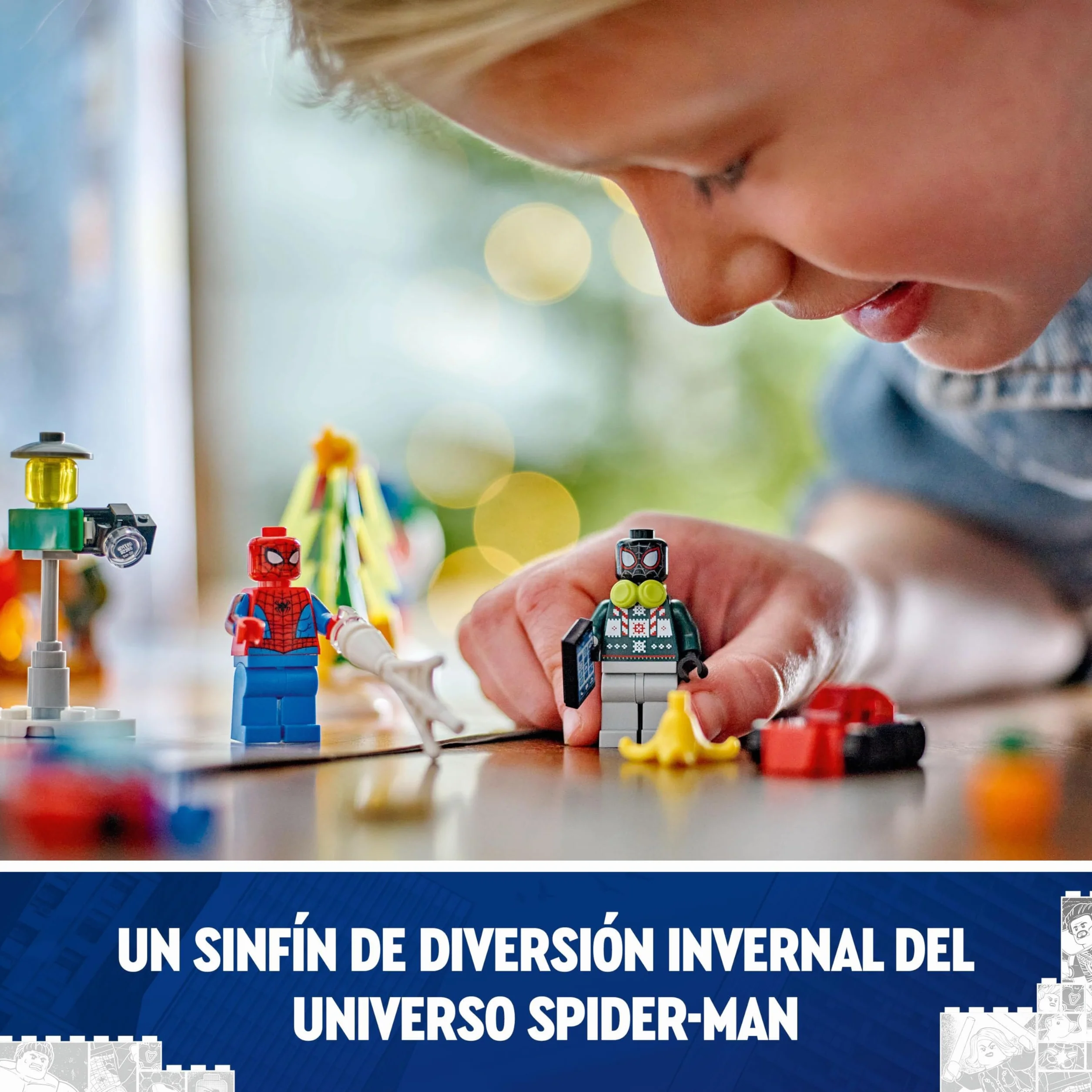 LEGO Marvel Calendario de Adviento 2024 Spider-Man Juguetes de Construcción de Superhéroes con Minifiguras para el Juego de rol, Regalo Pre-Navideño para Niños y Niñas de 7 Años o Más 76293