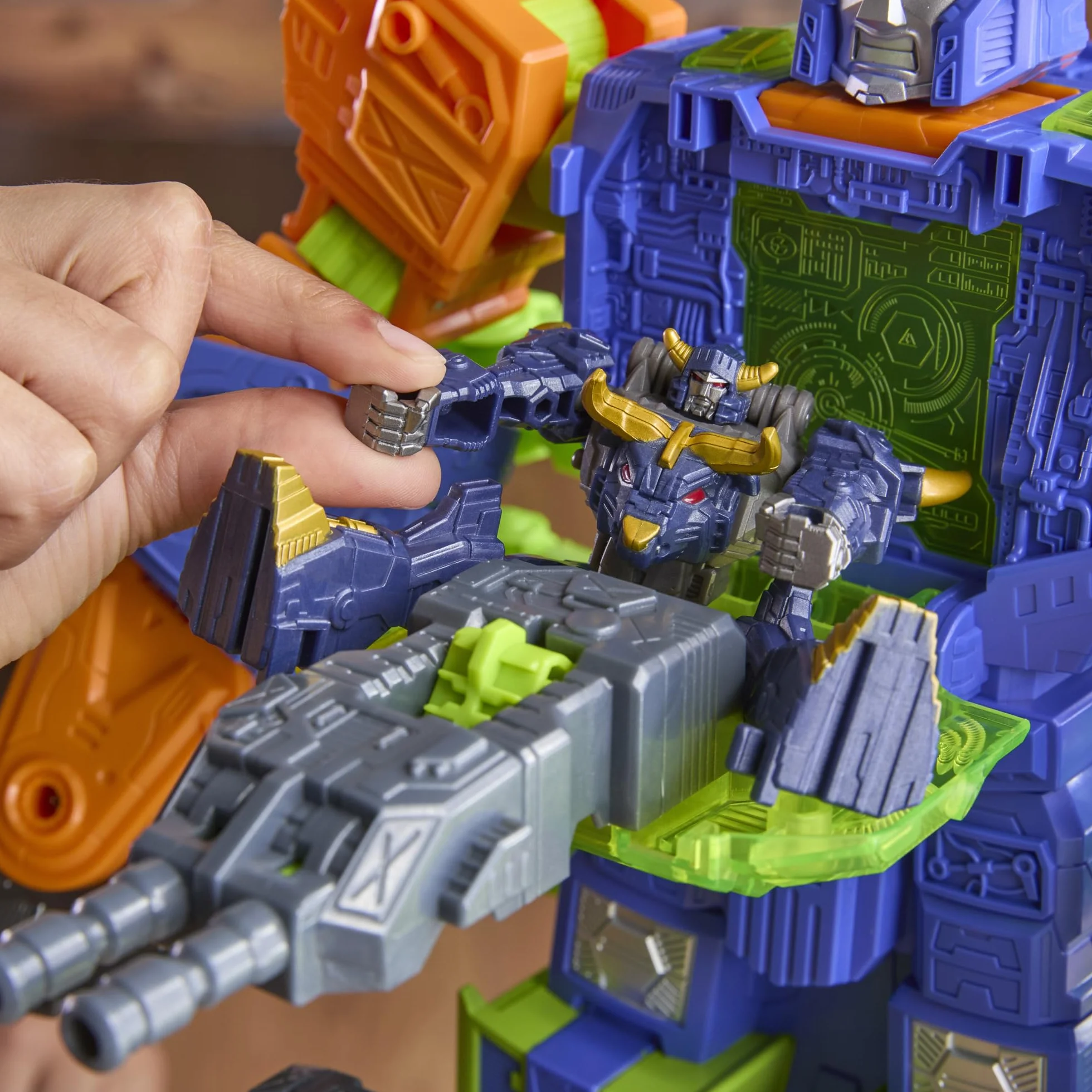 Transformers CYBERWORLD Scorponok Set de Batalla y Ataque Figura de acción