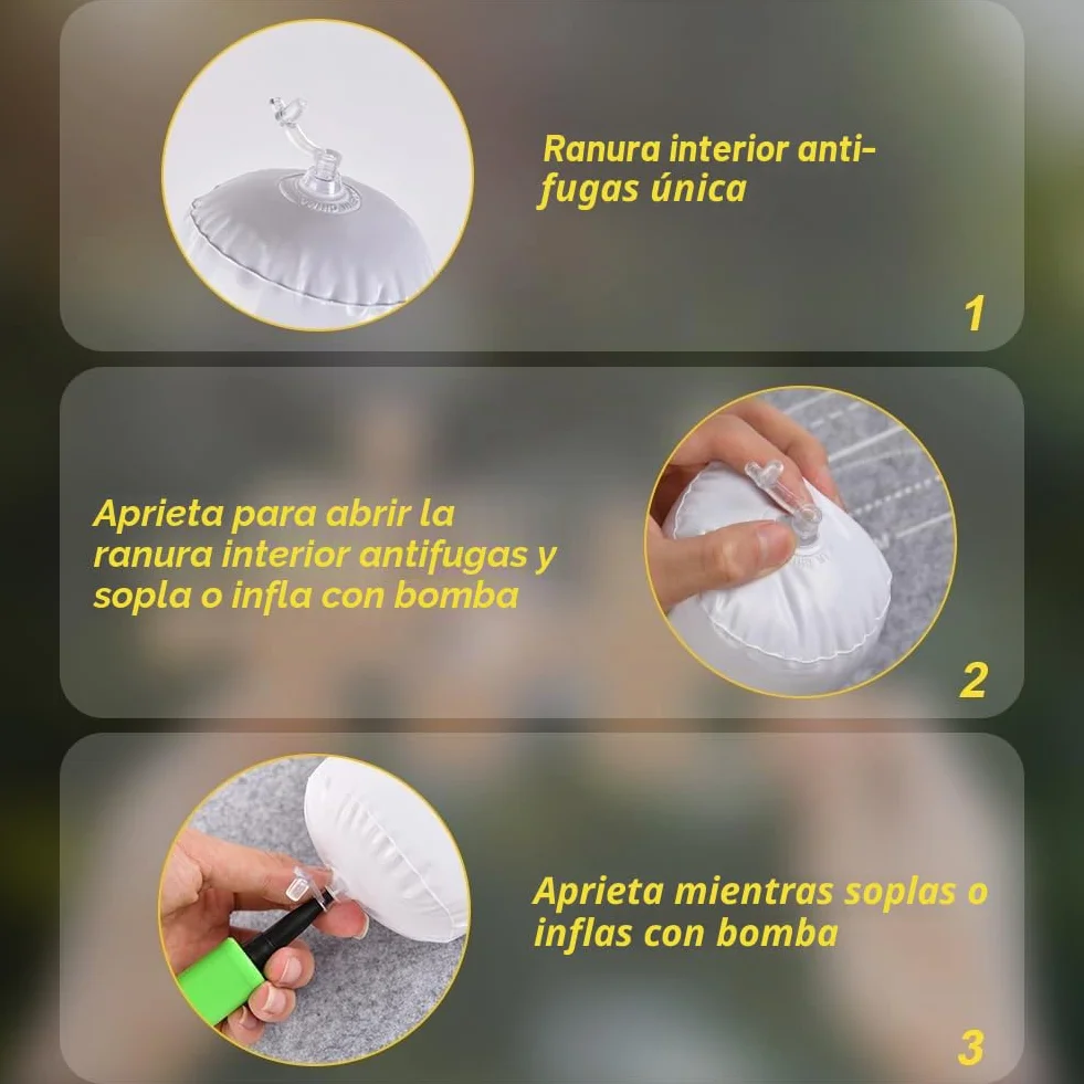 Ainiv Tapete Puzzle, Puzzle Roll Mat con Líneas Auxiliares para hasta 1500 Piezas, Plegable Alfombra Puzzle con Bomba Inflable, Antideslizante Tapete Puzzle para Almacenar Rompecabezas