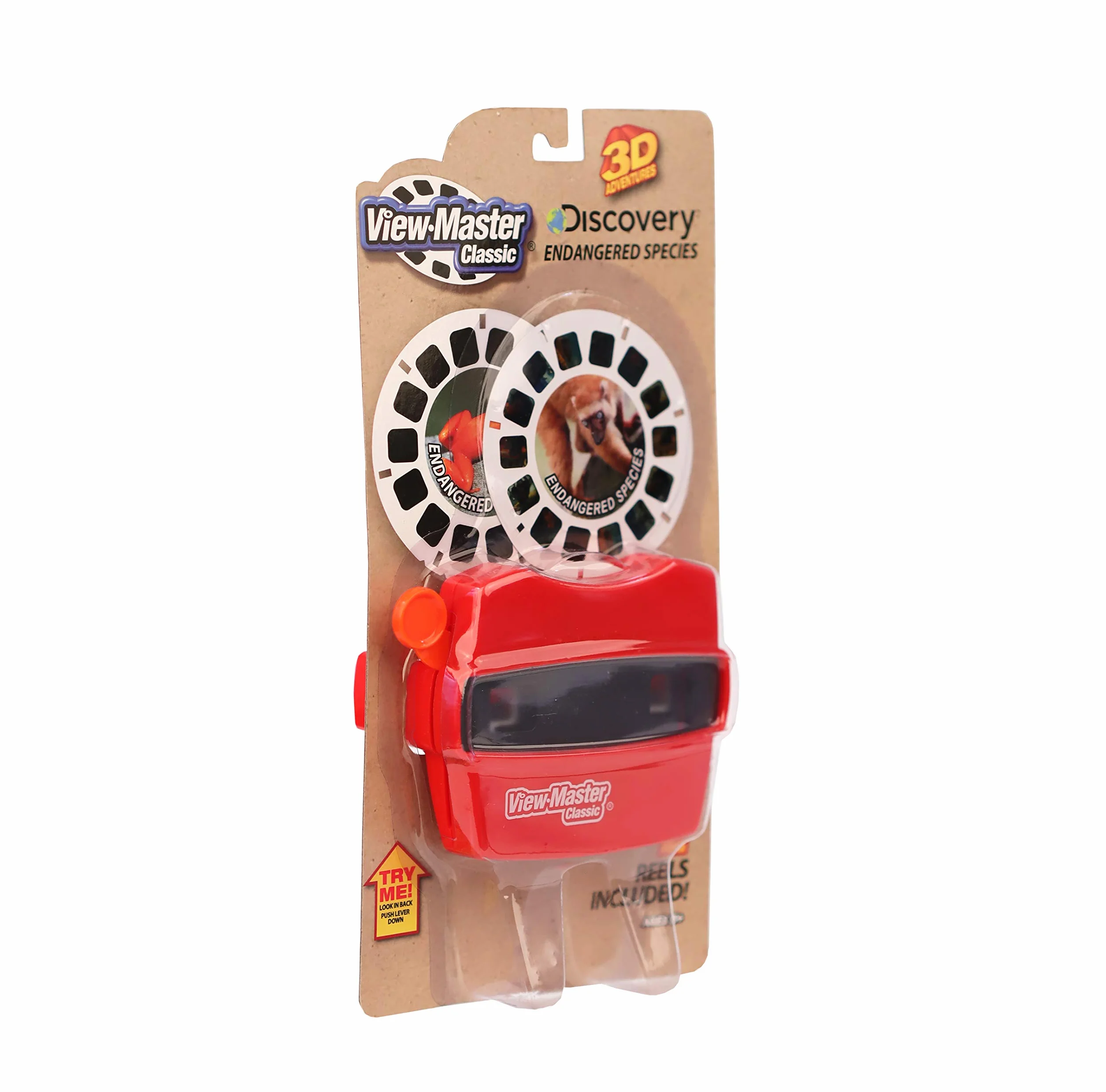 ¡Diversión básica! 02063 Viewmaster Discovery Especies en Peligro para niños