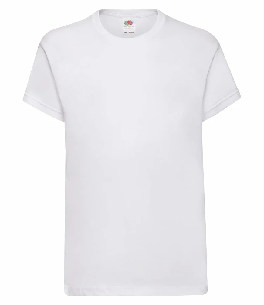 Fruit of the Loom Childrens Kids Original Short Sleeve T-Shirt