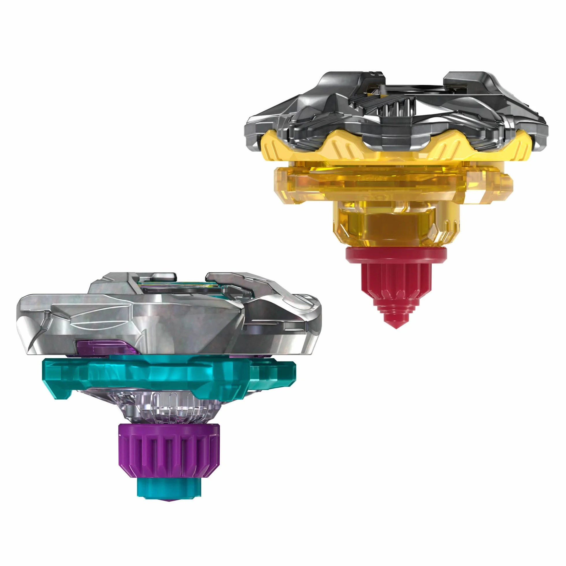 Beyblade X, Pack Doble Calibur Samurai 6-70M Bx y Obsidian Shell 3-85S Bx Takara Tomy con 2 Tops de rotación Derecha, Tops de Batalla, A Partir de 8 años