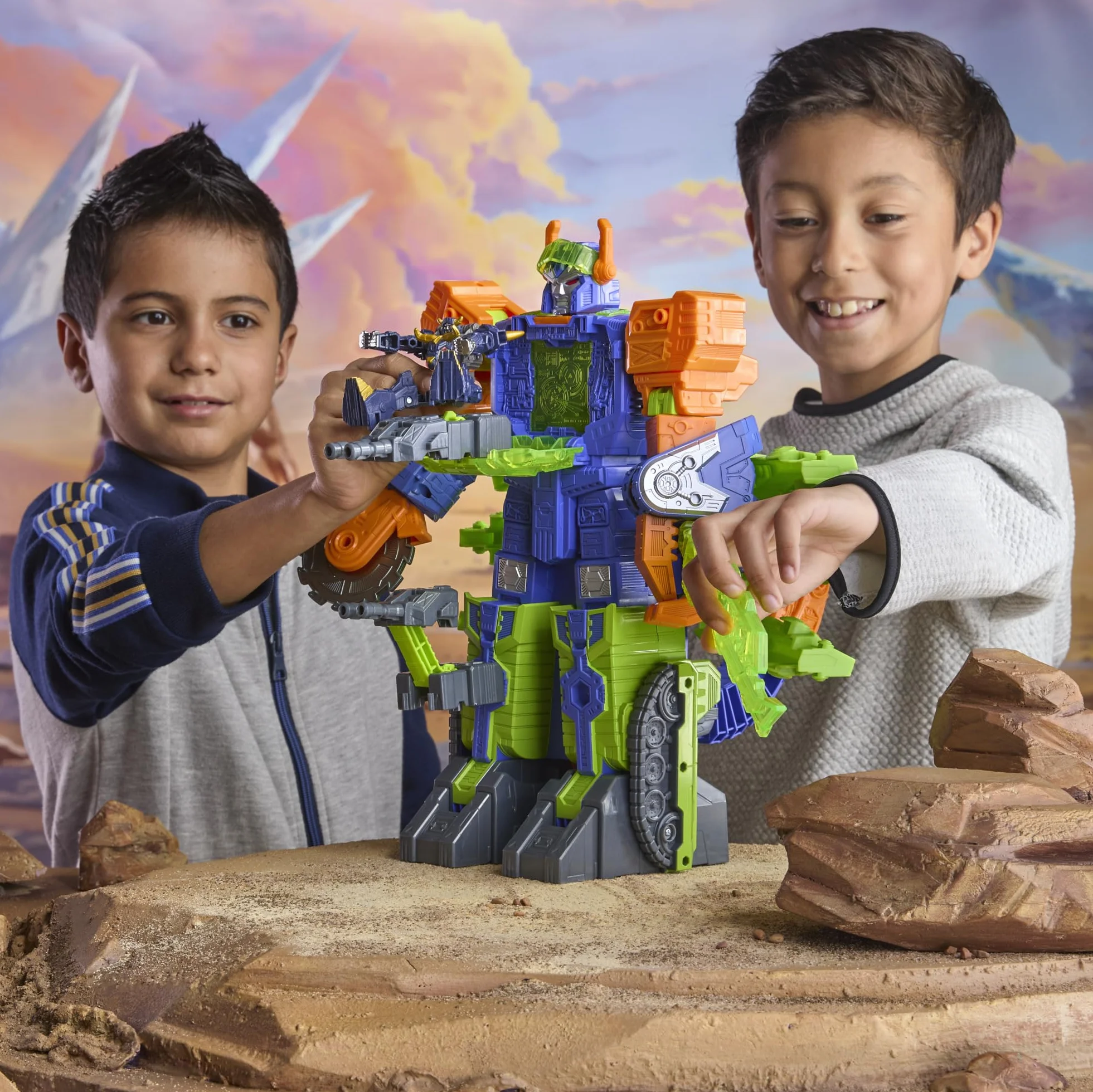Transformers CYBERWORLD Scorponok Set de Batalla y Ataque Figura de acción